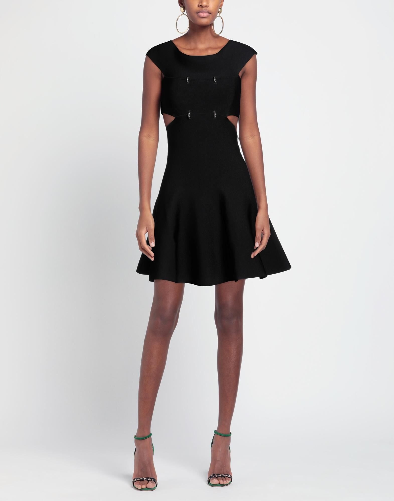 Black Women's Short Dress - 3