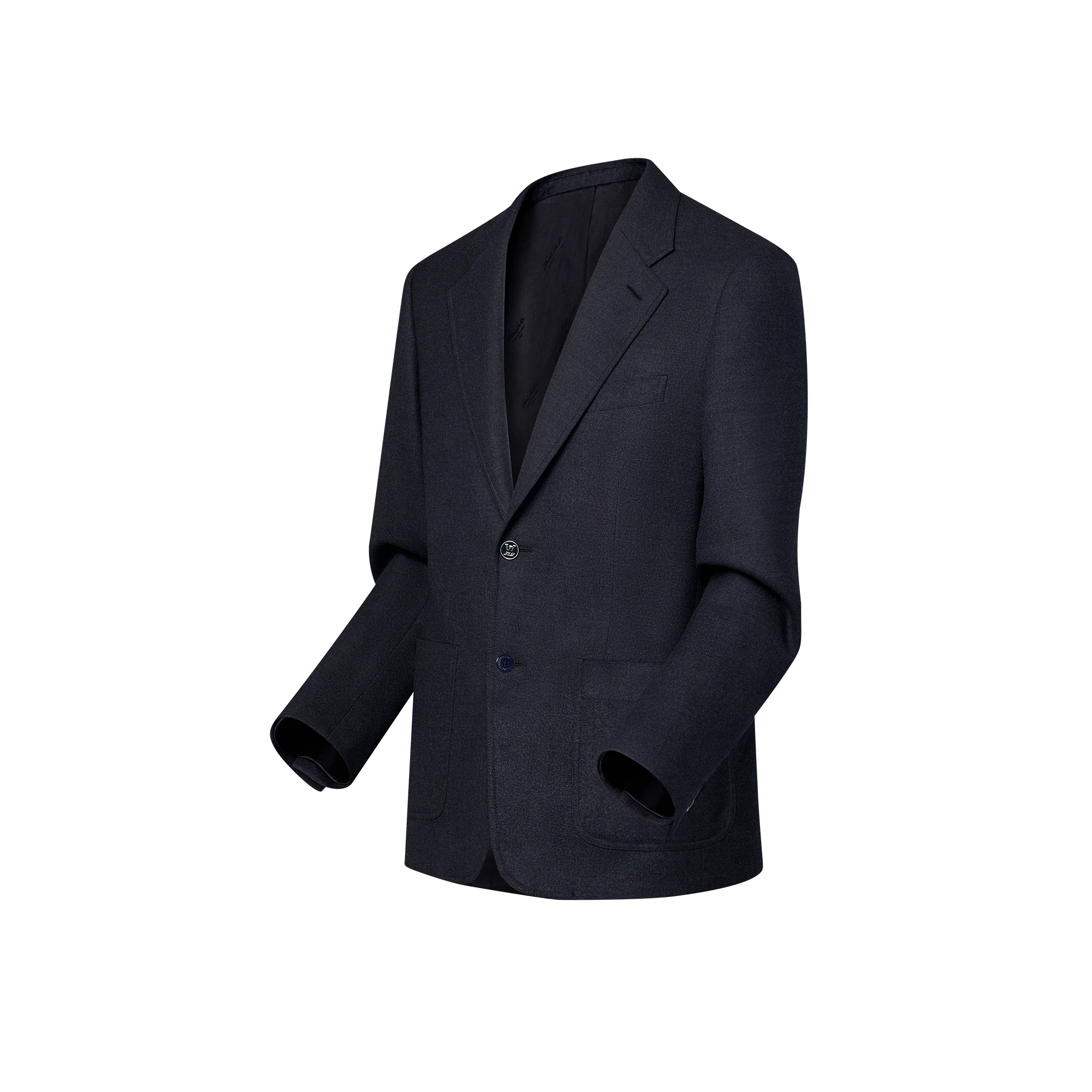Casual Wool Blazer - 2