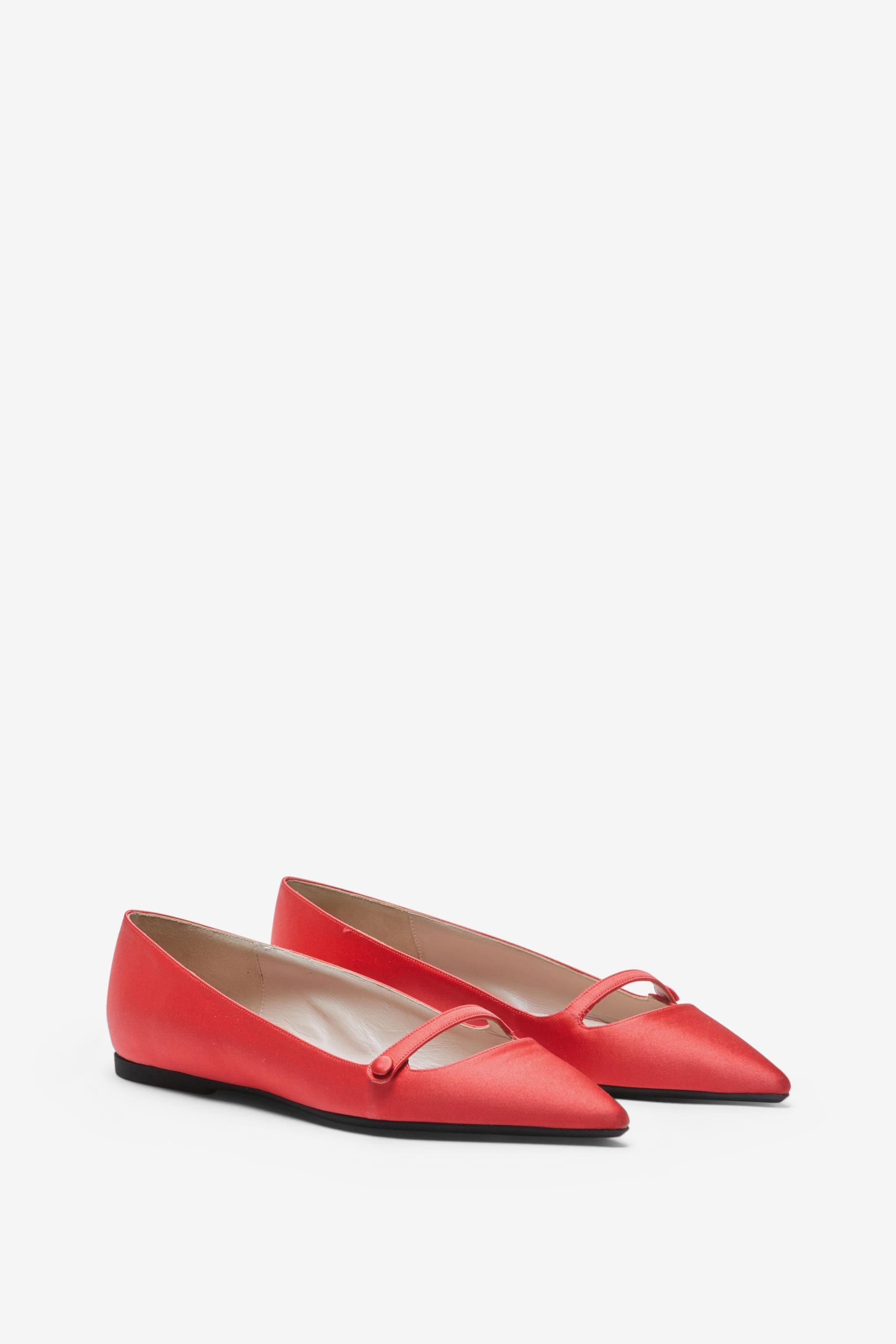 SATIN BALLET PUMPS - 2