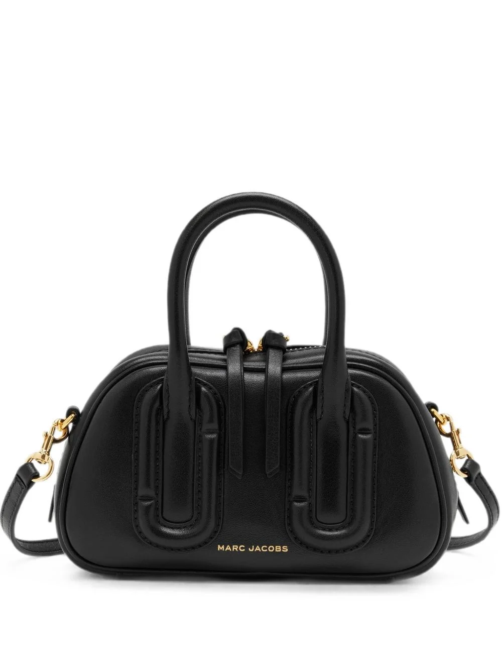 The Bauletto micro leather handbag - 1