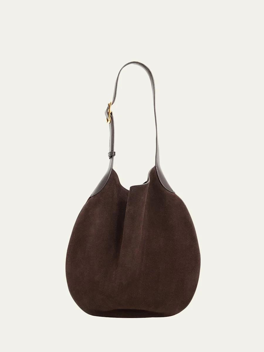 Jagger Suede Shoulder Bag - 1