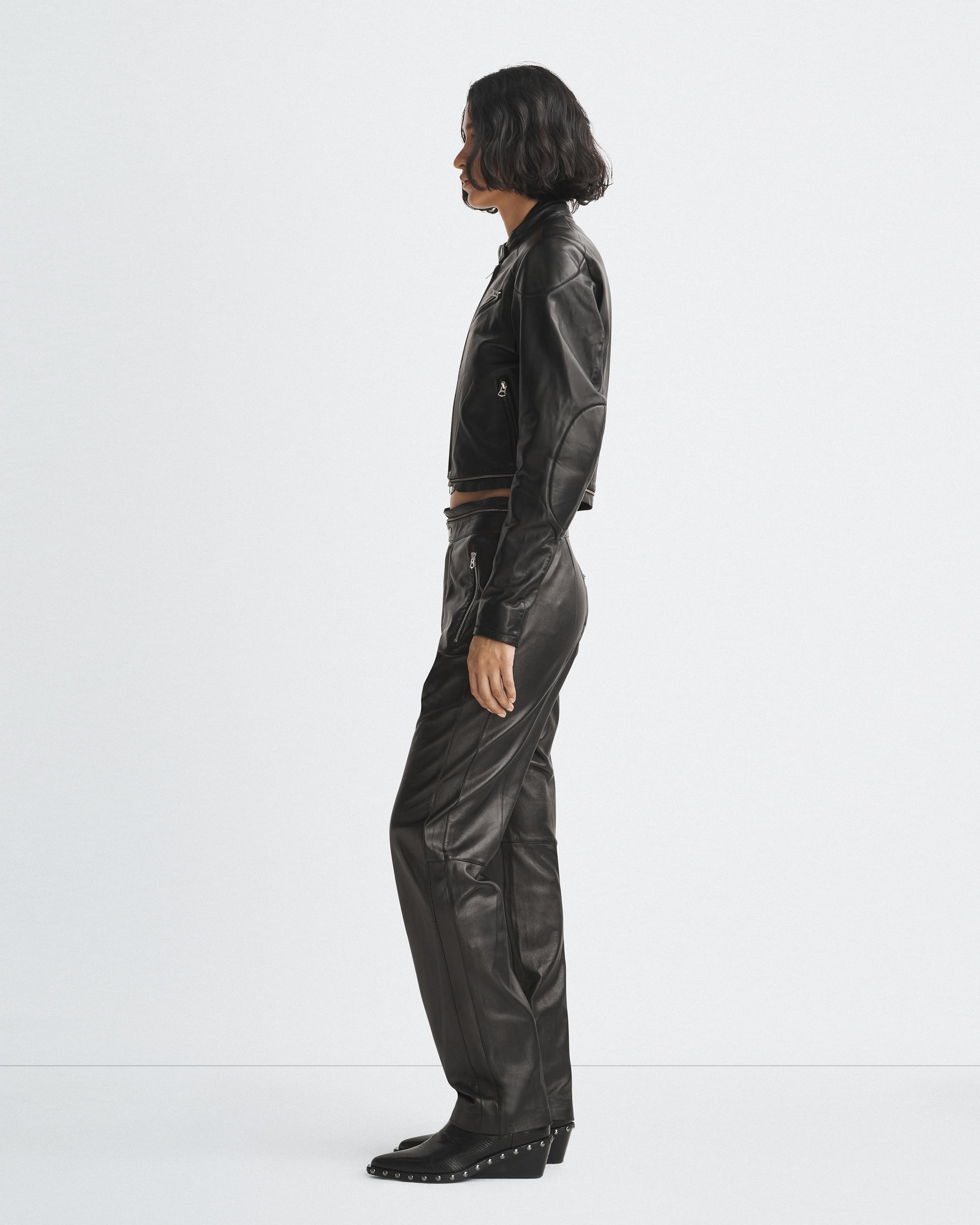 Sedona Leather Moto Jacket
Classic Fit - 4