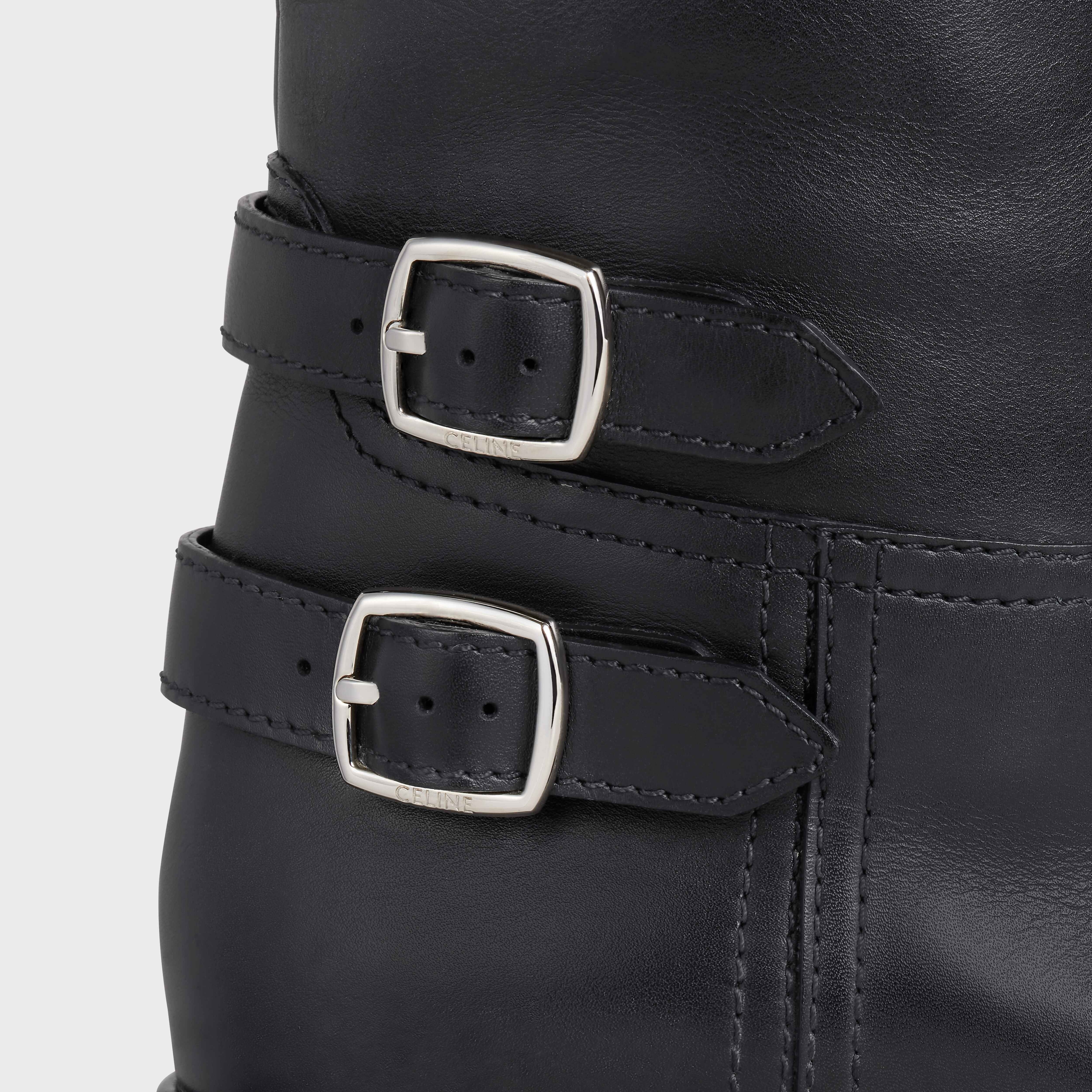 Margaret high boot with buckles in Calfskin - 5