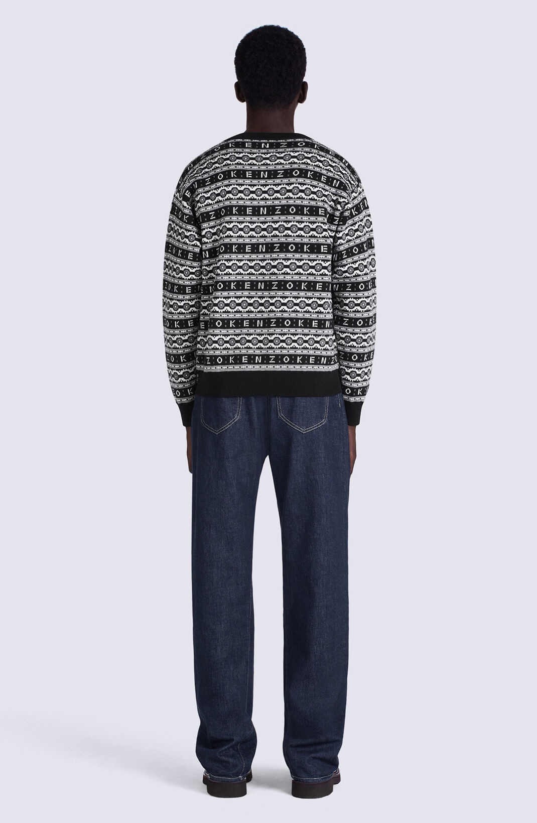 Merino wool jacquard jumper - 4