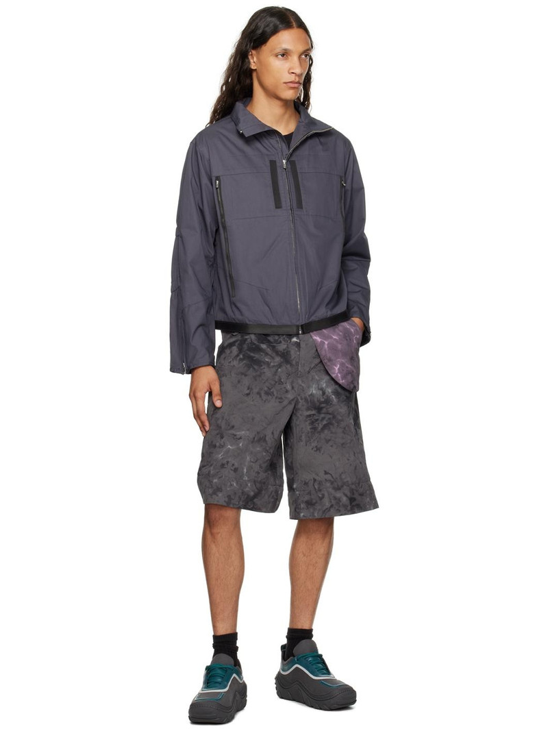 FFFPOSTALSERVICE SSENSE Exclusive Gray Wide Waistbag Convertible Trousers outlook