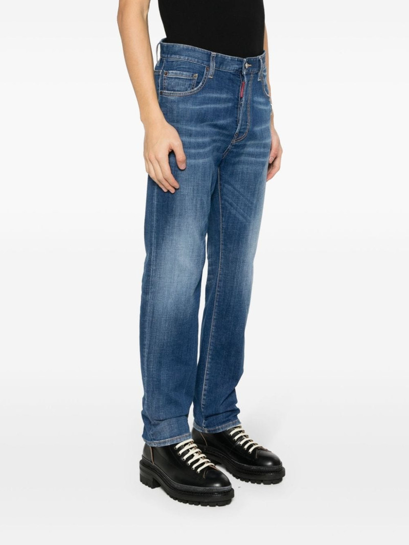 logo-pla slim-cut jeans 3