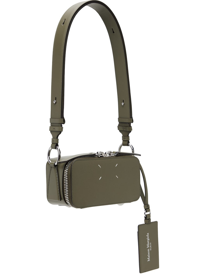 Maison Margiela Khaki Small Doll Camera Bag outlook