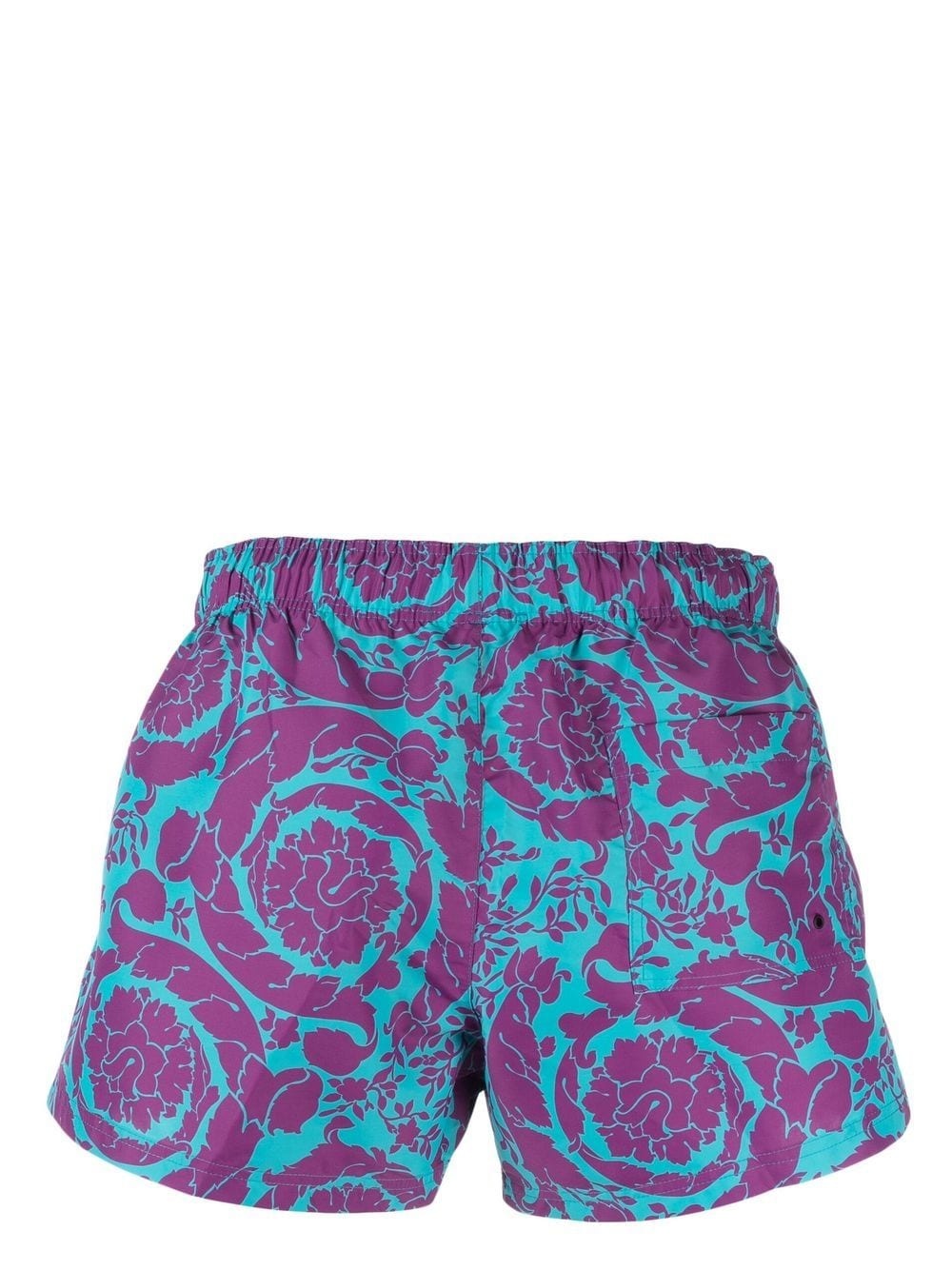 Barocco-print swimming shorts - 2