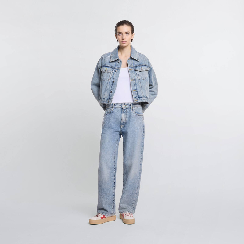 HOGAN Trucker jacket in denim outlook