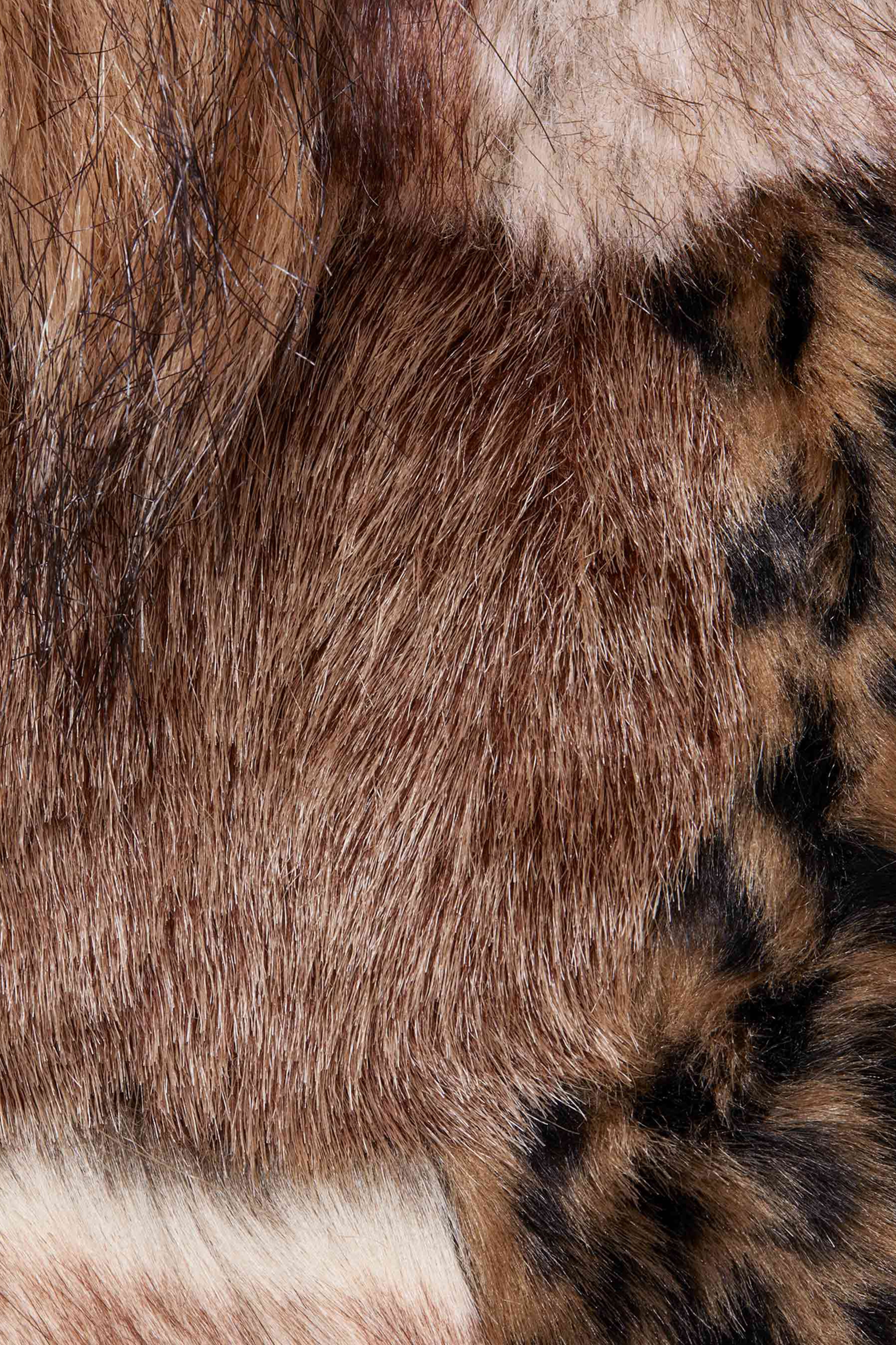 Supreme®/ MM6 Patchwork Faux Fur Coat - 6
