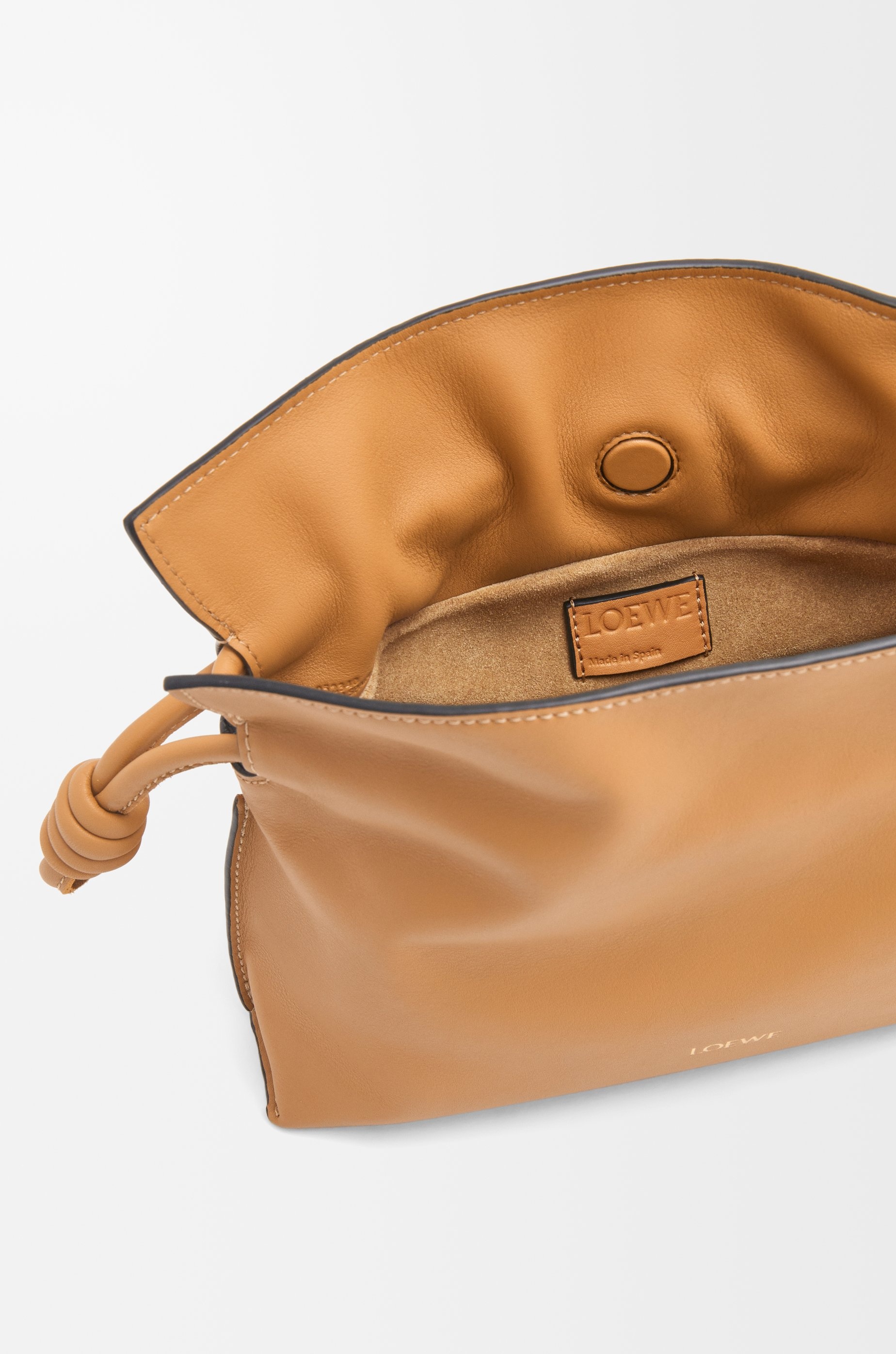 Mini Flamenco clutch in nappa calfskin - 7