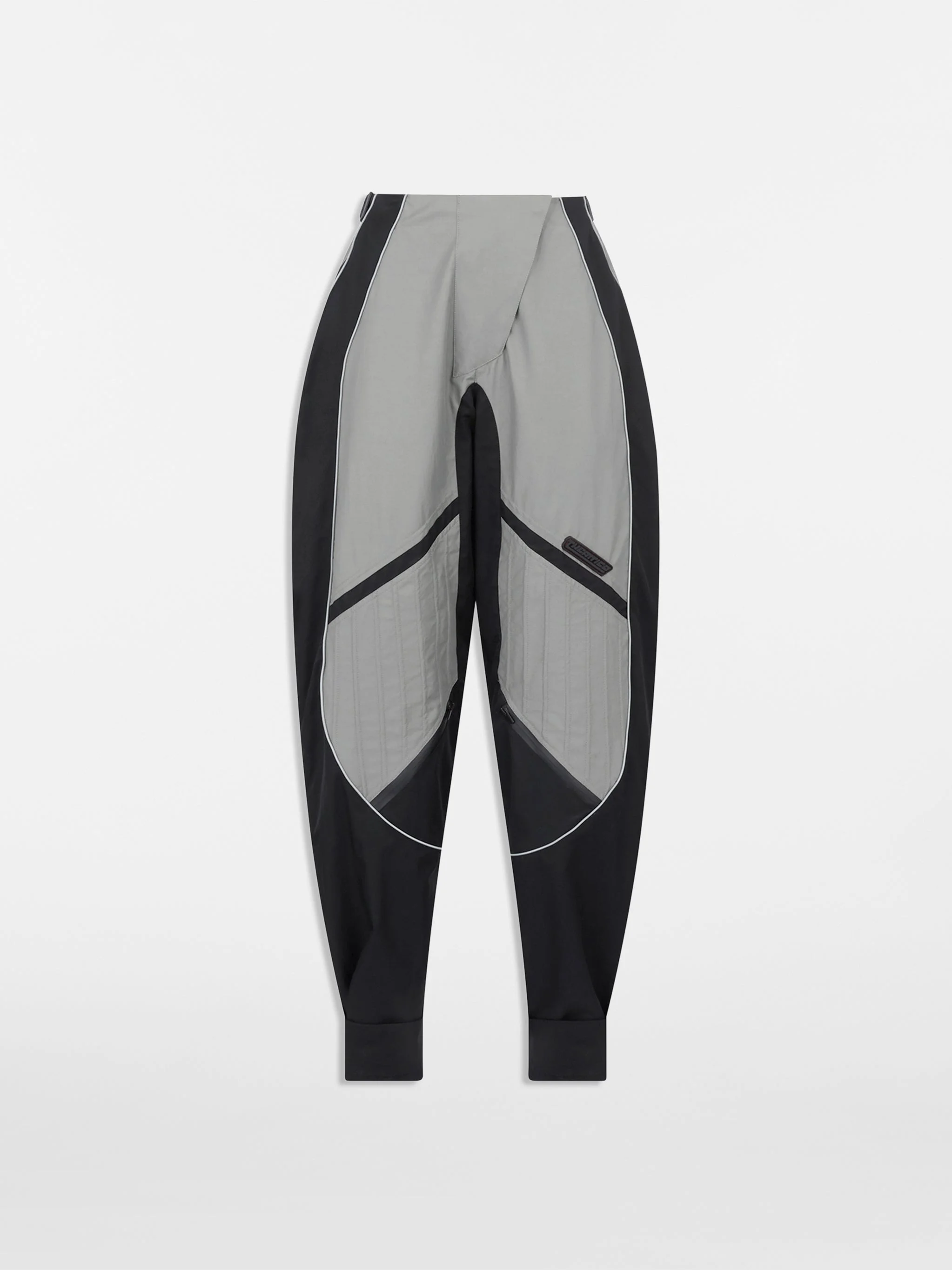 BLACK AND GREY PANTS - 1