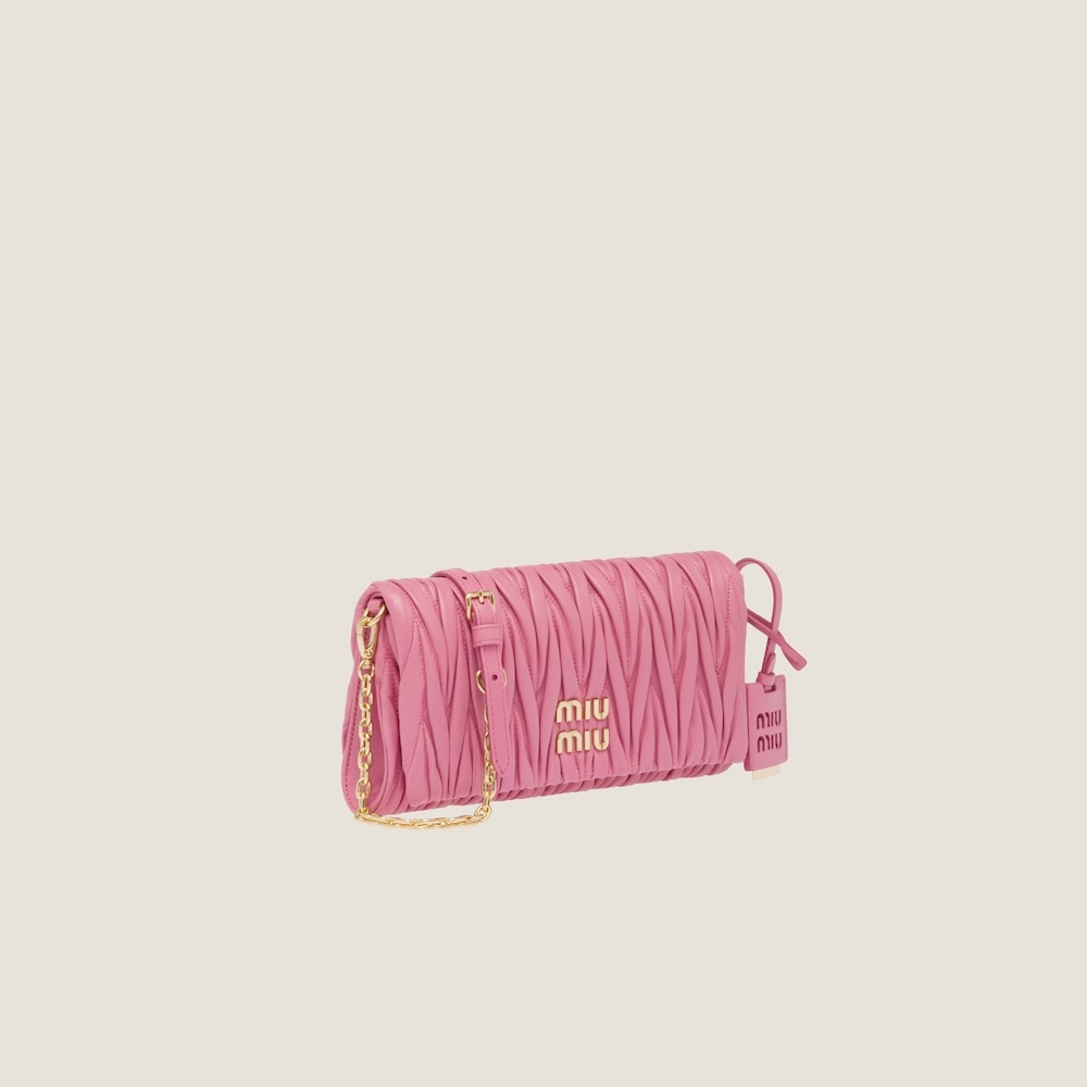 Matelassé nappa leather shoulder bag - 3