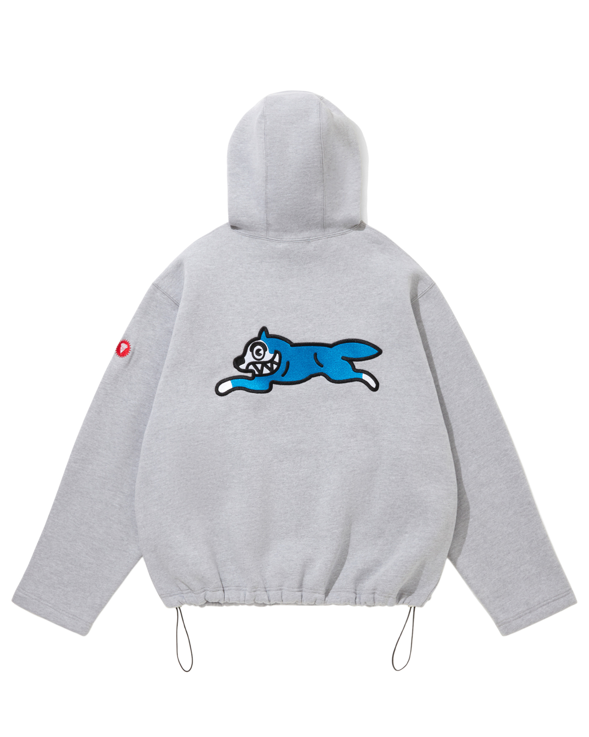 EMBROIDERED LOGO HOODIE - 2