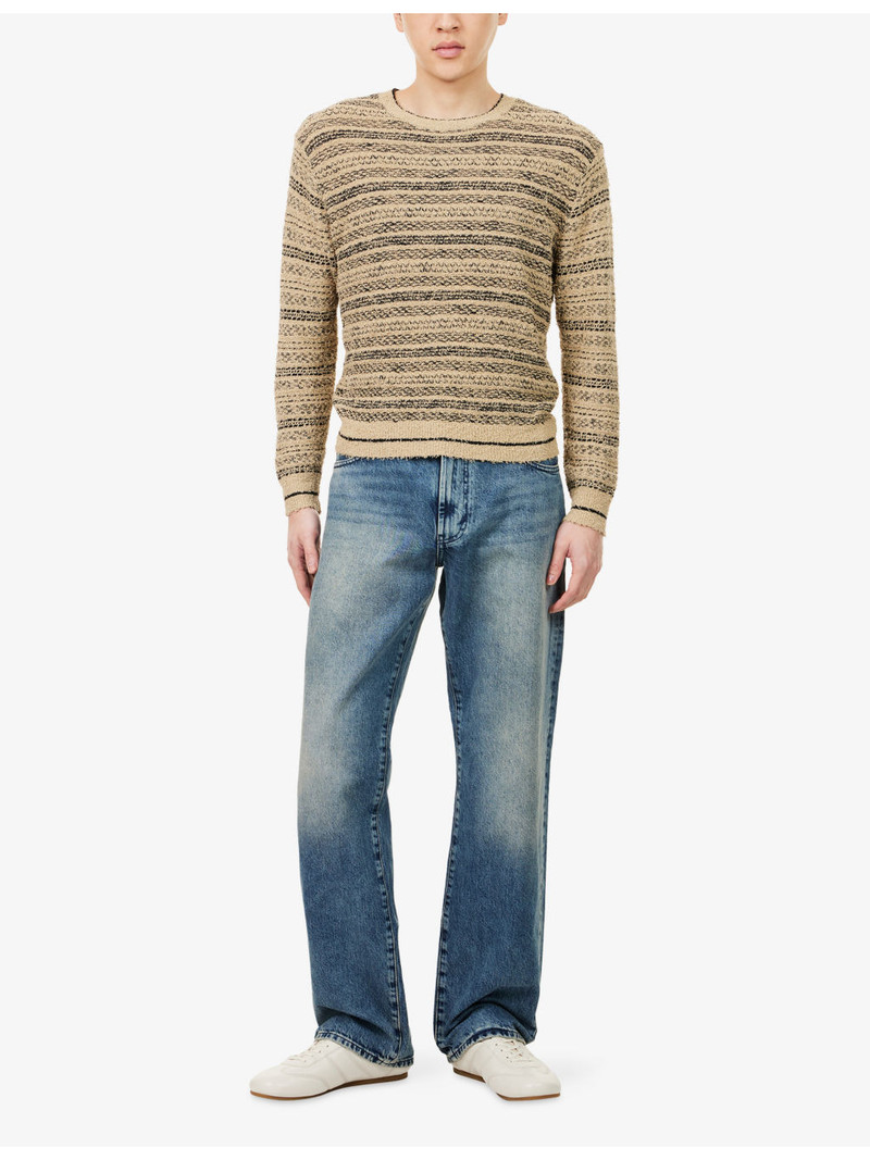 EMPORIO ARMANI J70 Tapered-Leg Denim Jeans outlook