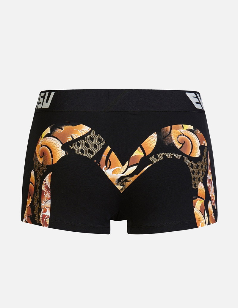 TATTOO KOI-PATTERN DAICOCK PRINT TRUNKS 1