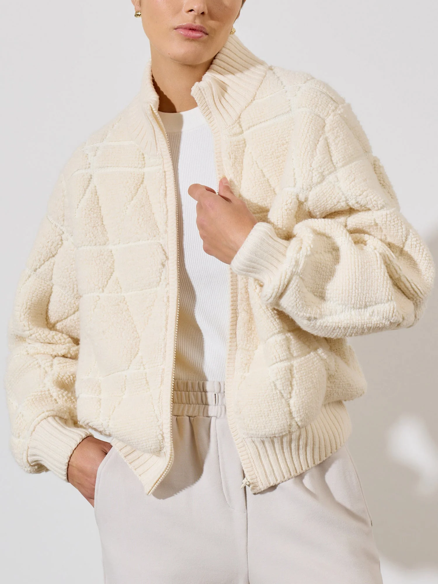 The Avalon Bomber Cardigan - 1