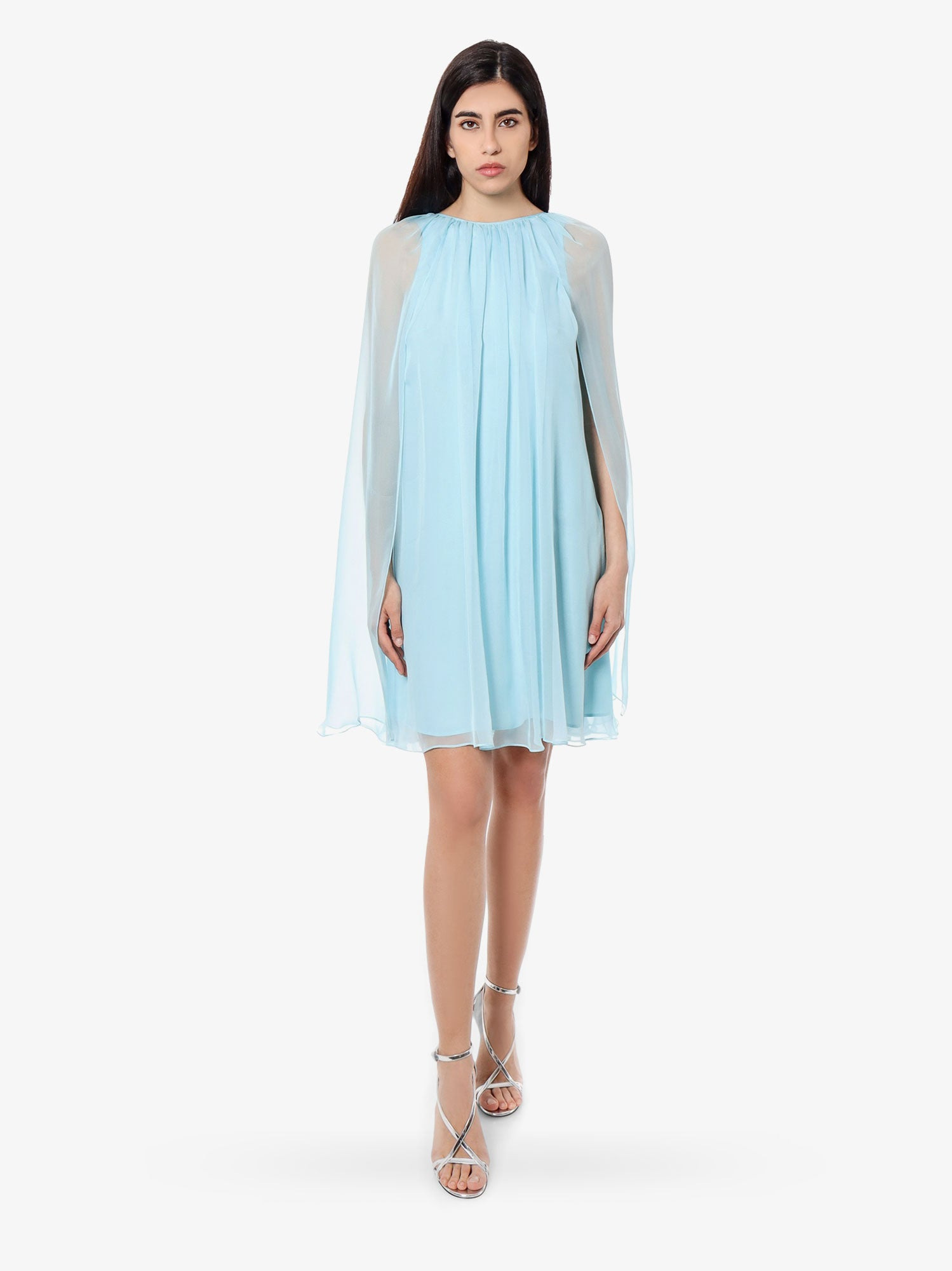 Silk Chiffon Dress - 2
