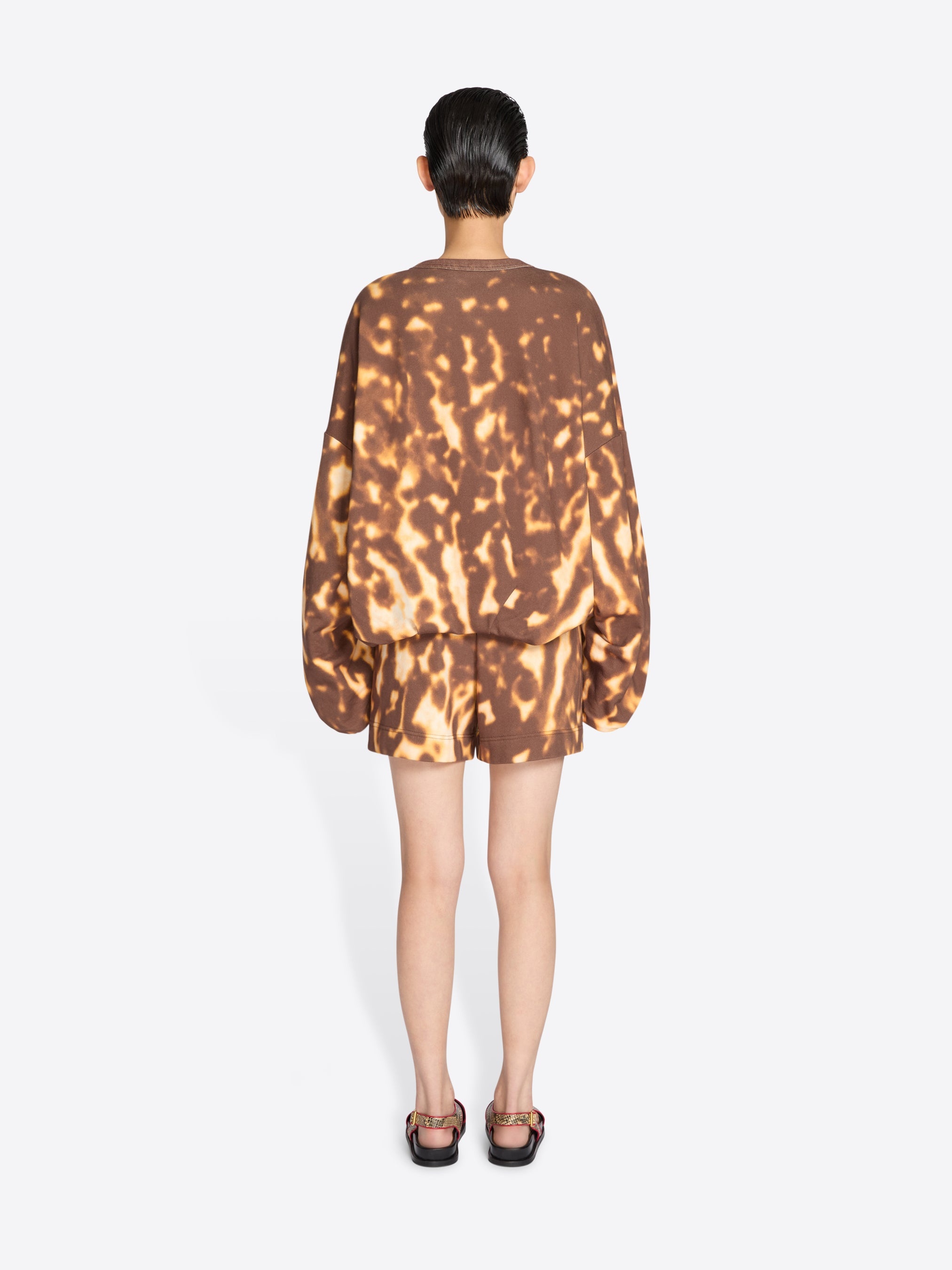 DRAPED SWEATSHIRT - 4