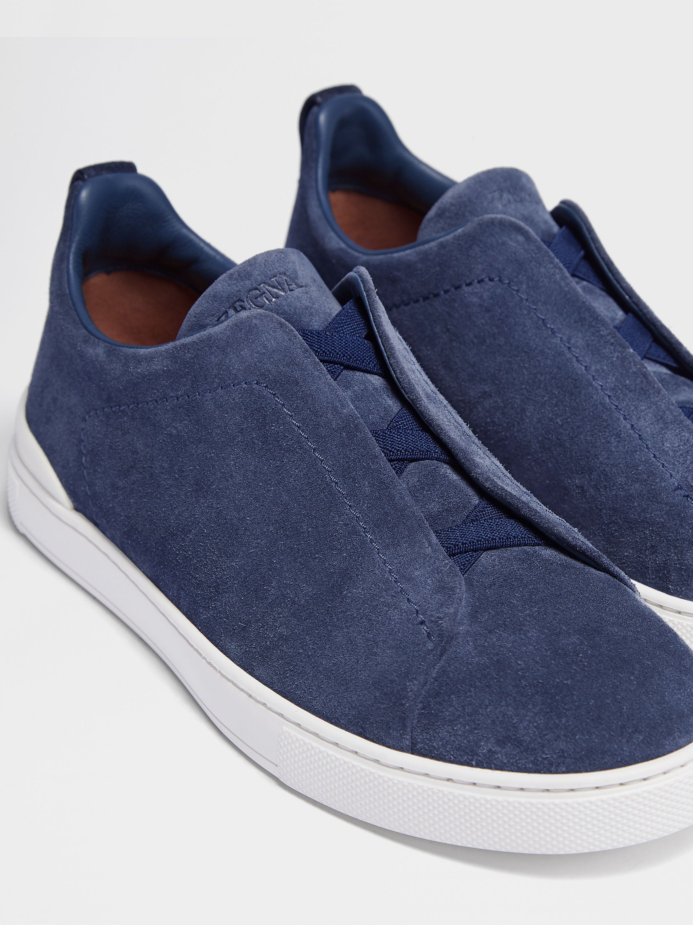 UTILITY BLUE SUEDE TRIPLE STITCH™ SNEAKERS - 3