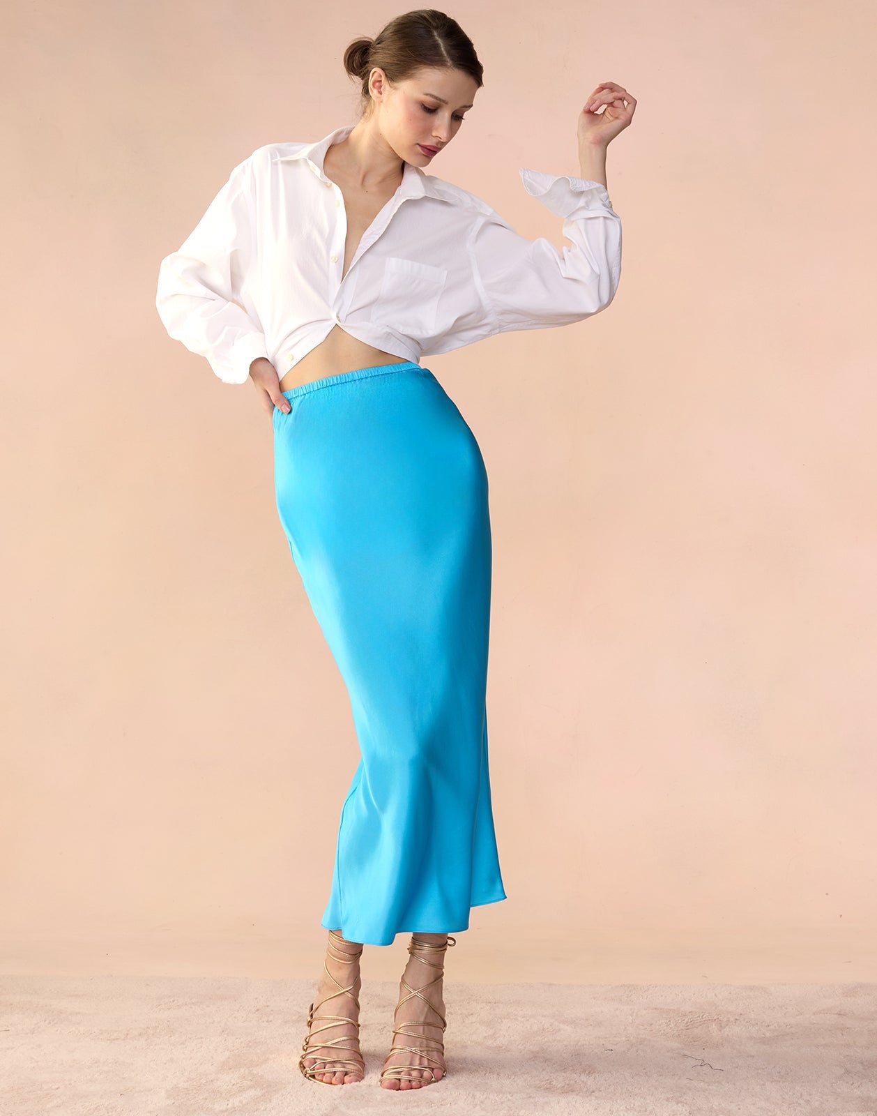 Sienna Silk Skirt - 5