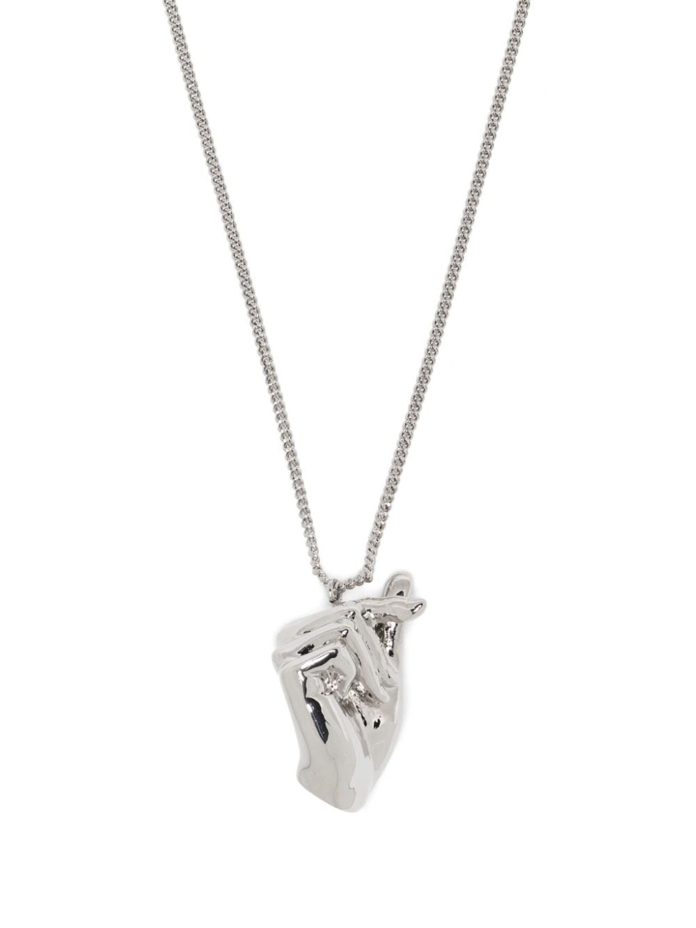 fingers heart-pendant necklace - 1