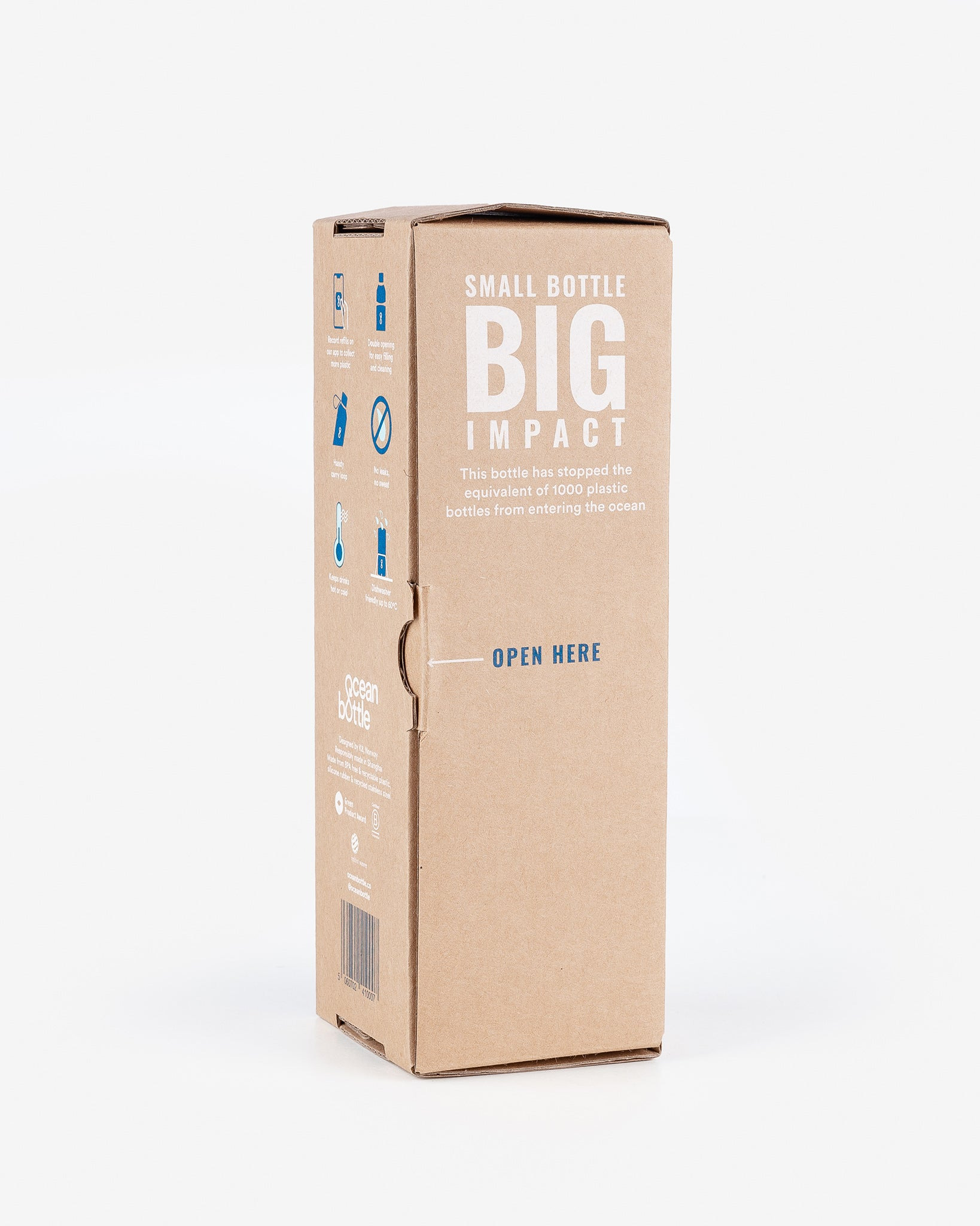 IHxOB-01-BLU Iron Heart x Ocean Bottle 500ml Stainless Steel Bottle - 14