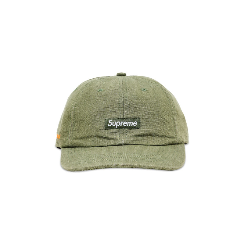 Supreme Cordura Denim Small Box 6-Panel 'Green' - 1