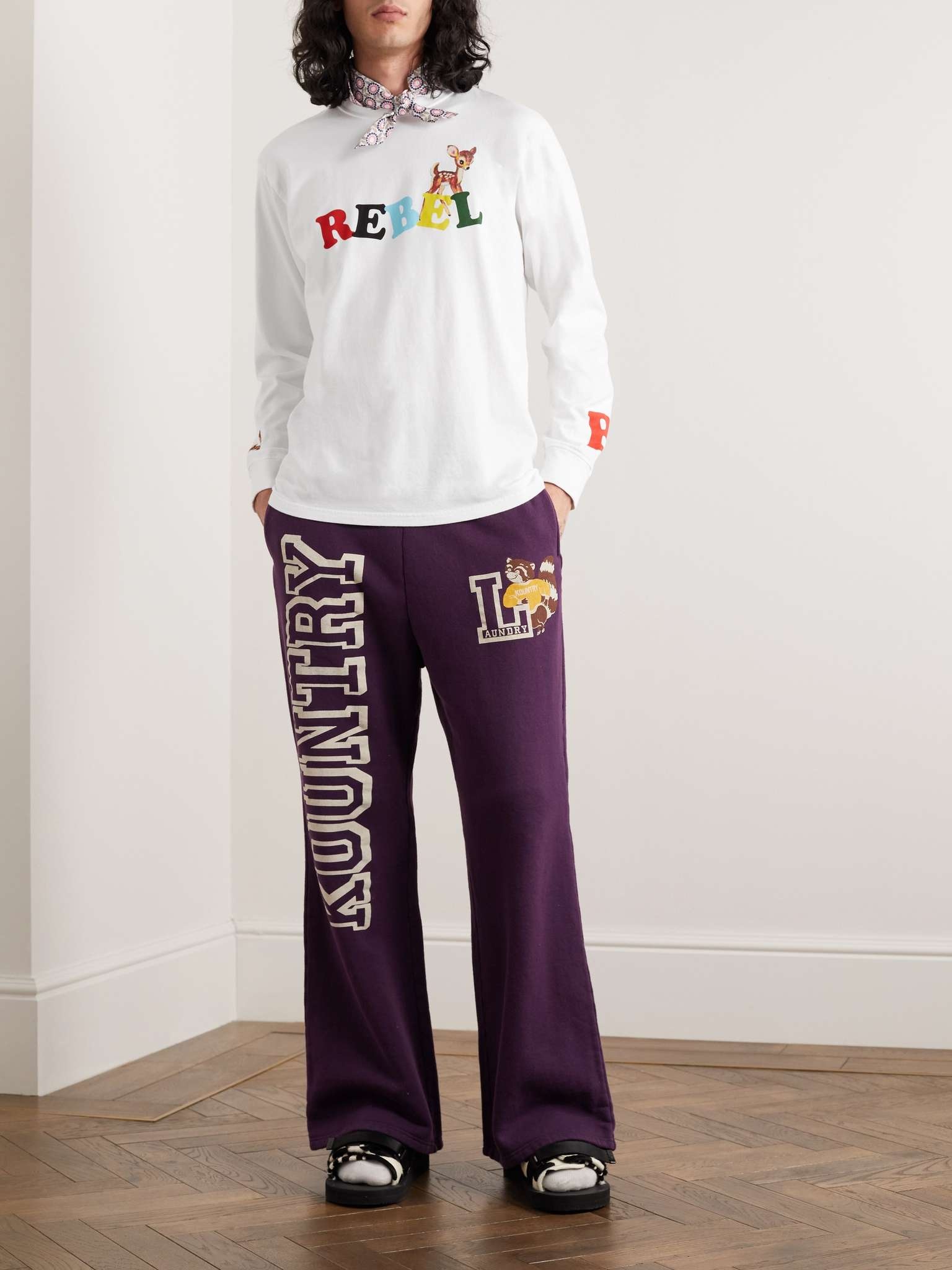 Printed Cotton-Jersey T-Shirt - 2