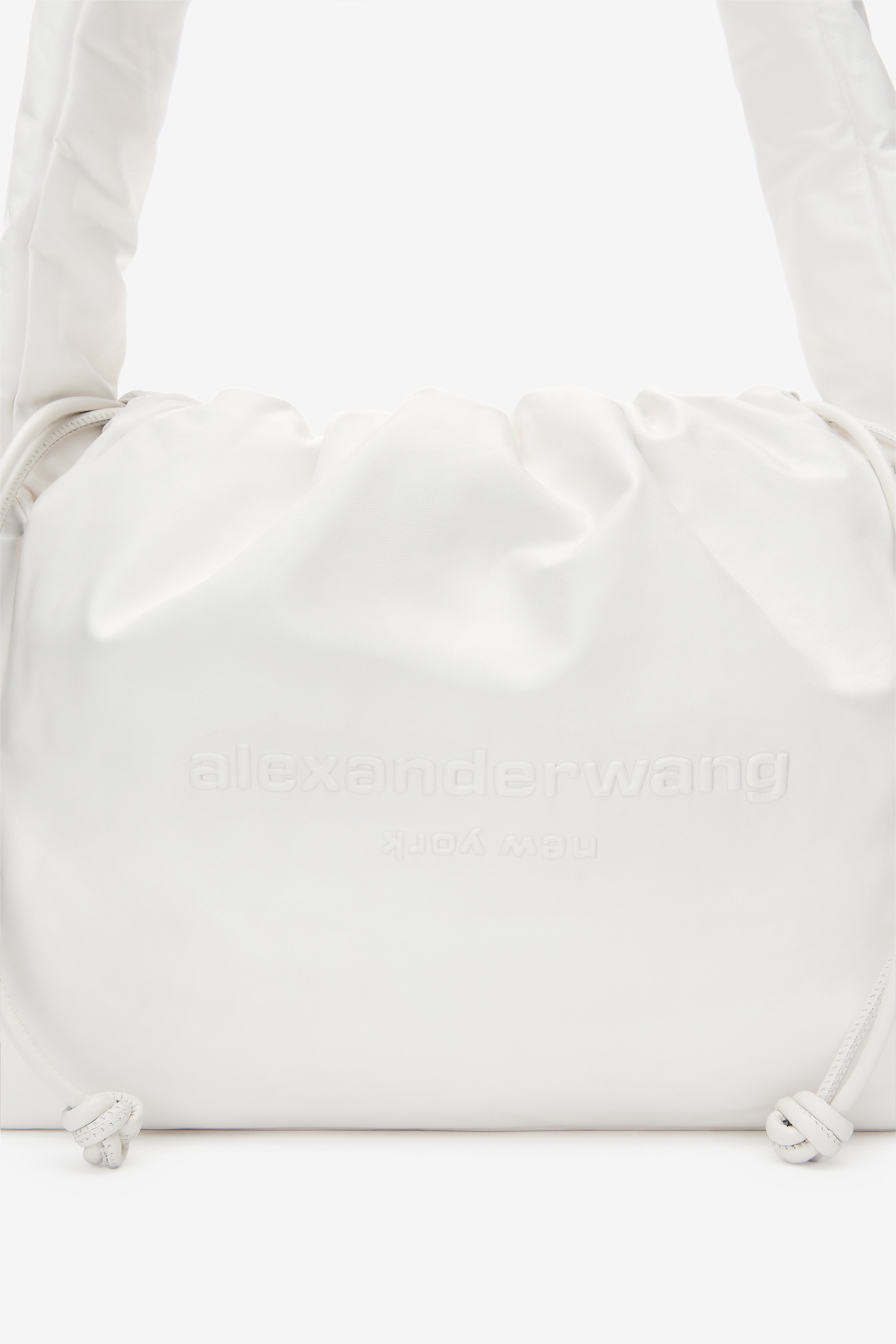 ryan puff large bag in buttery leather - 3