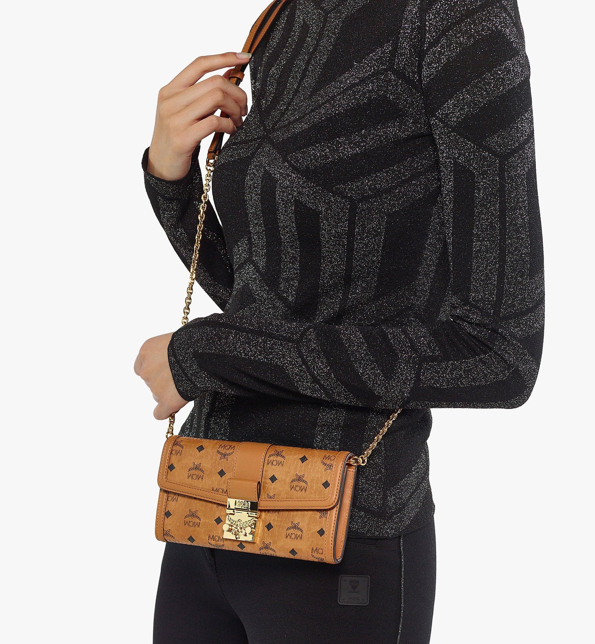 Tracy Chain Wallet in Visetos - 5