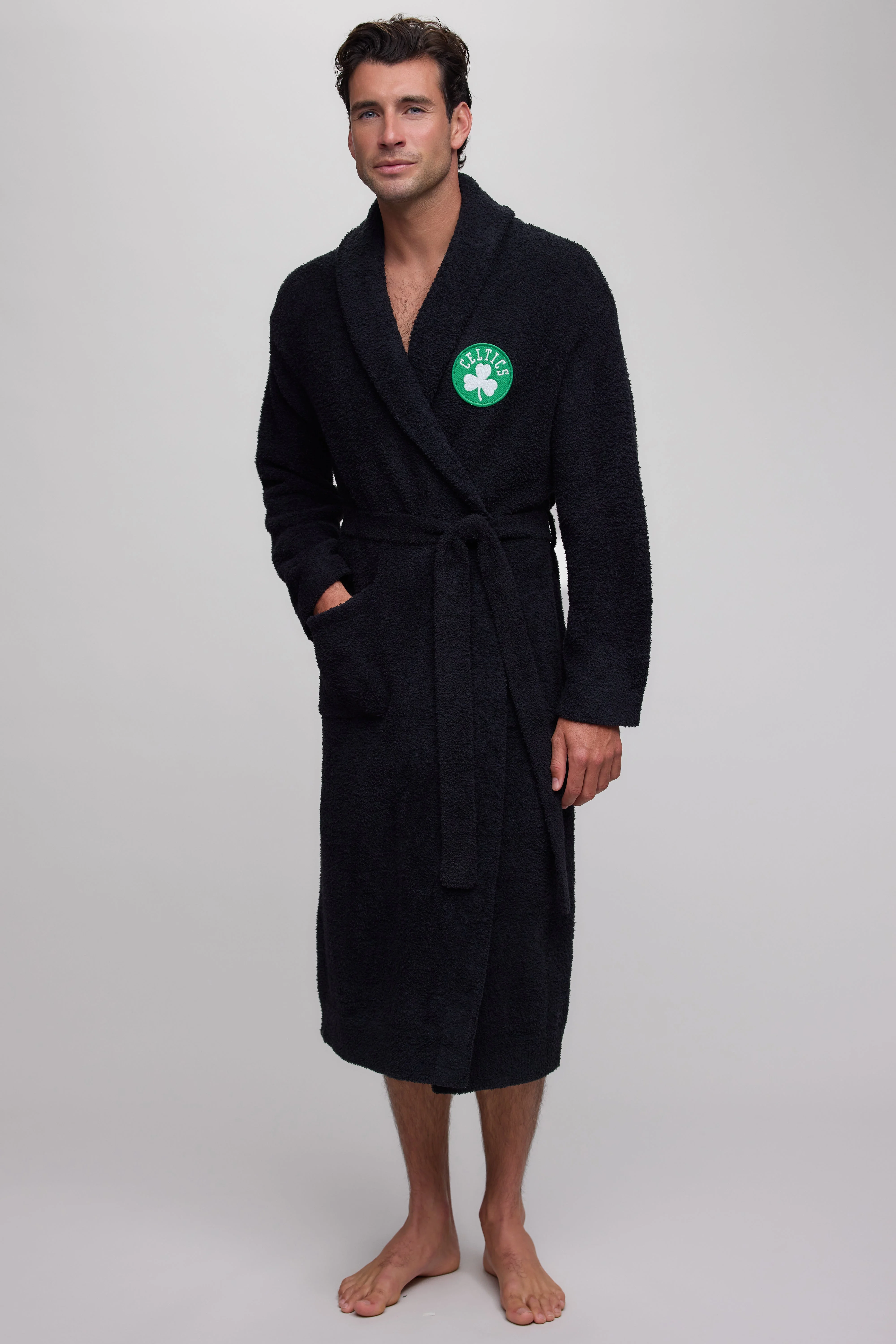 CozyChic® Boston Celtics™ Unisex Robe - 1