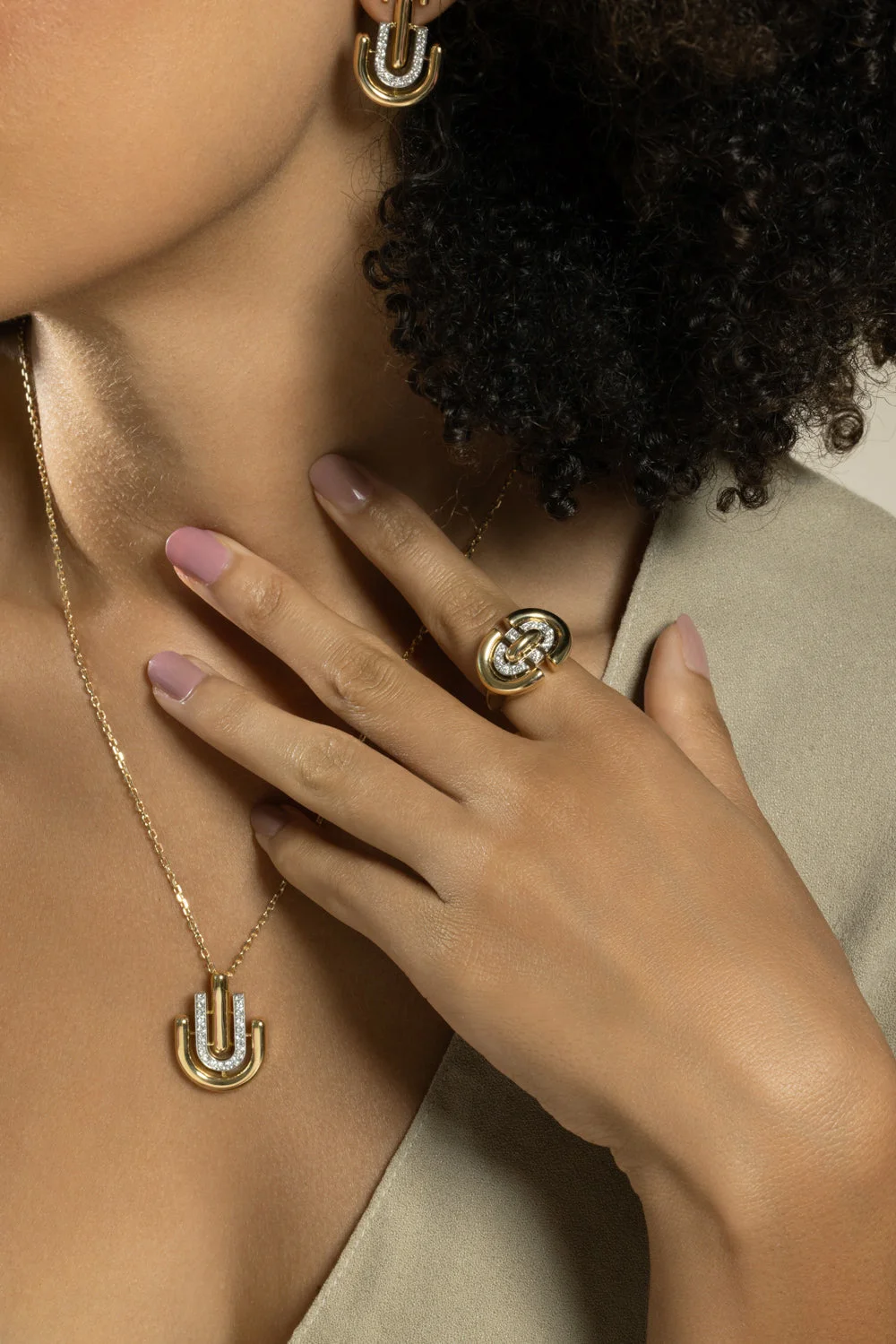 Diamond Double Ring - 1