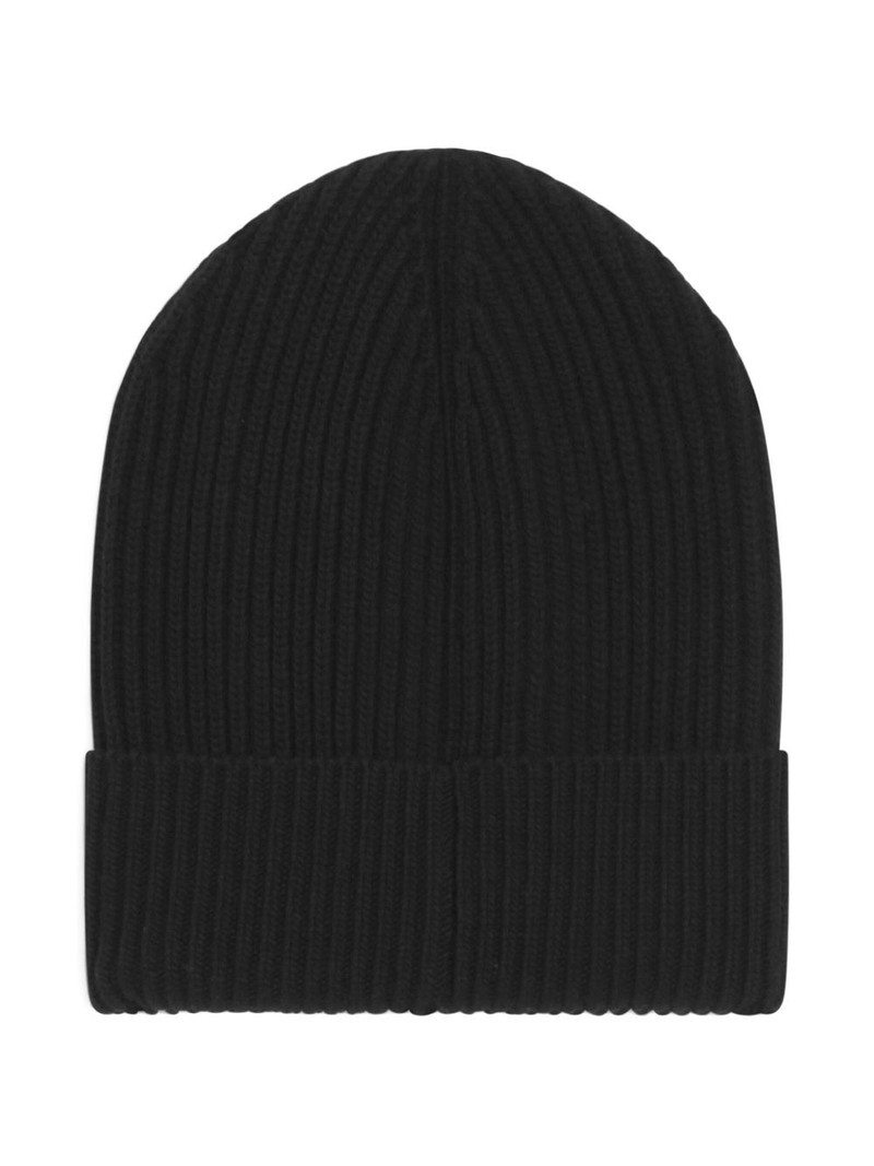 Dolce & Gabbana ribbed beanie outlook