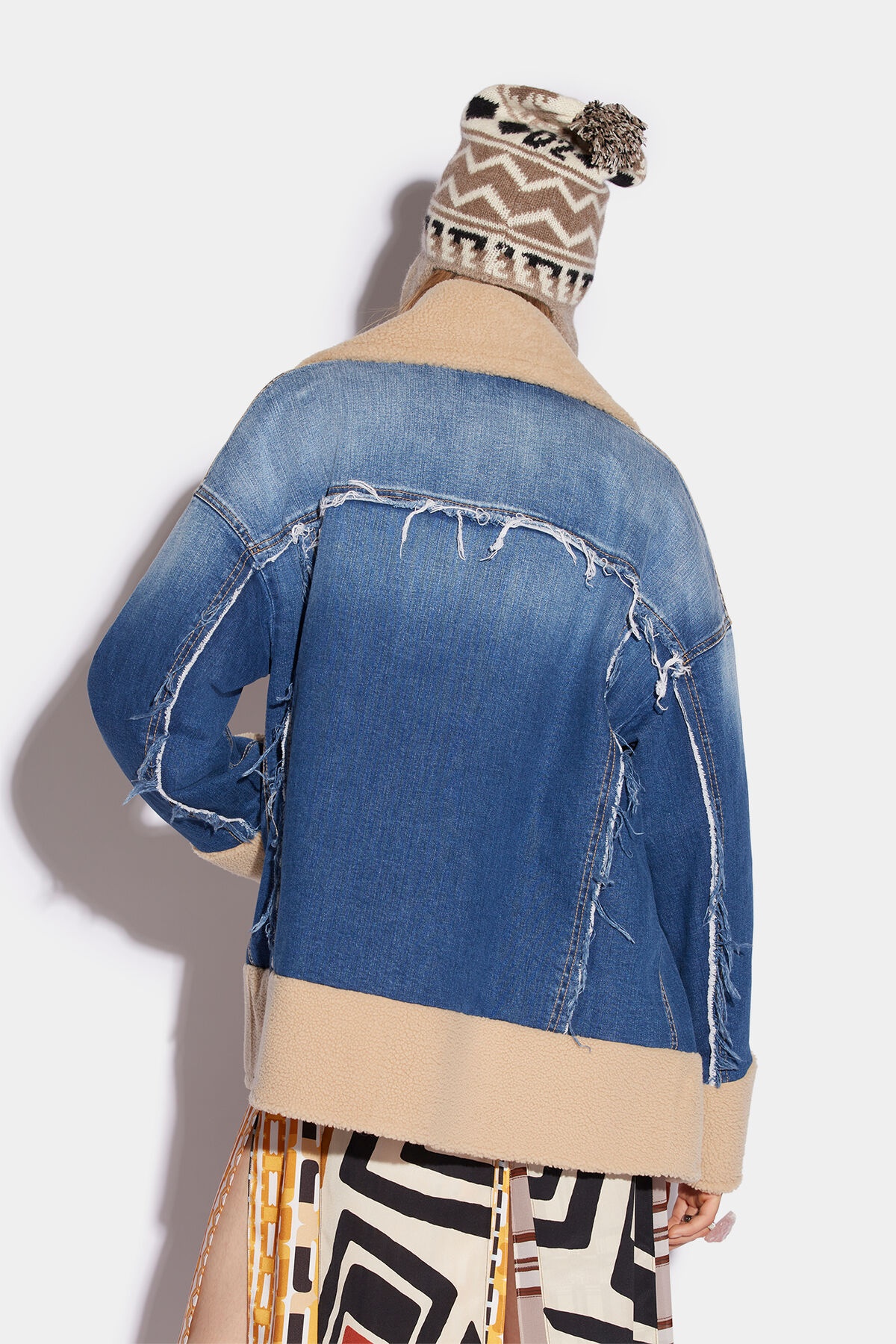 SHERLING OVER JEAN JACKET - 2