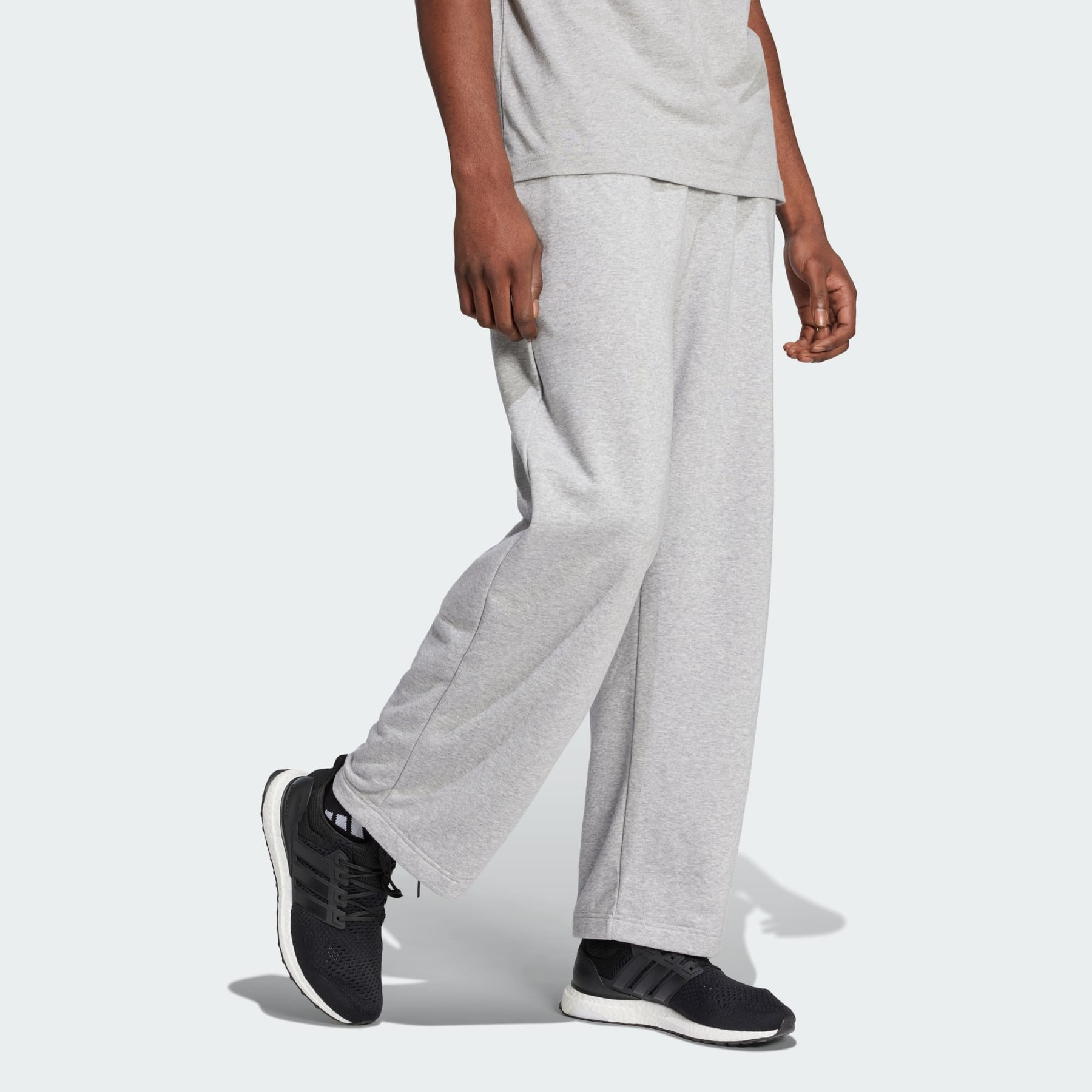 Essentials Wide Leg 3 Bar Logo Pants - 4