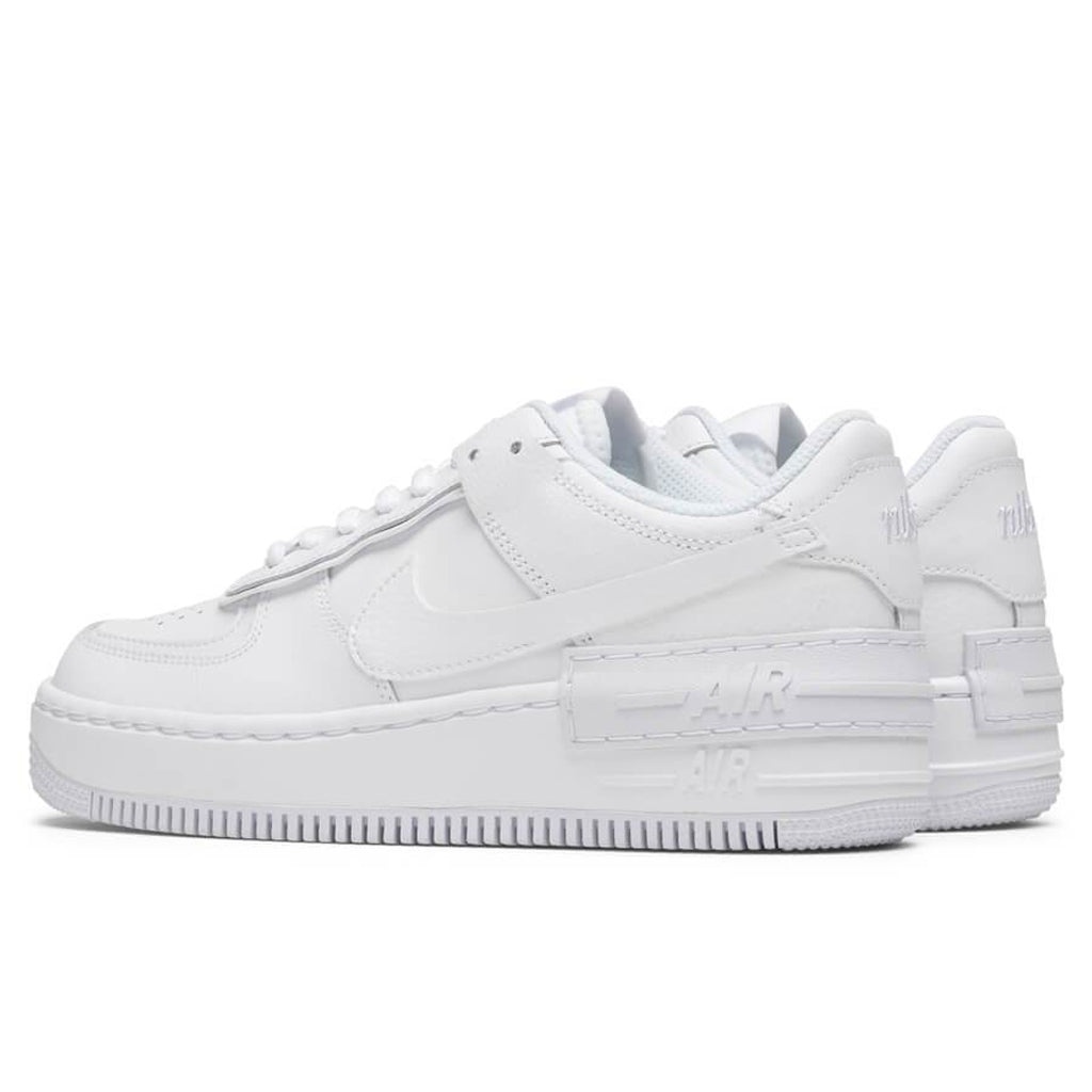 NIKE WOMEN'S AIR FORCE 1 SHADOW - WHITE - 3