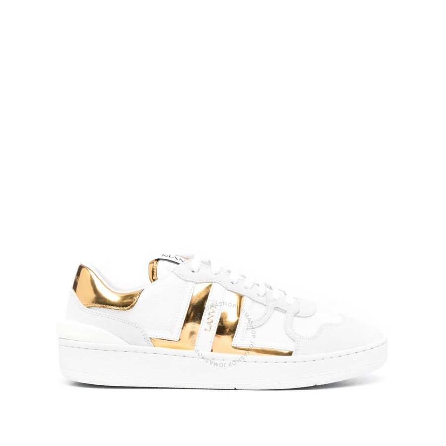 Lanvin Ladies Clay Low Top Leather Sneaker - 1