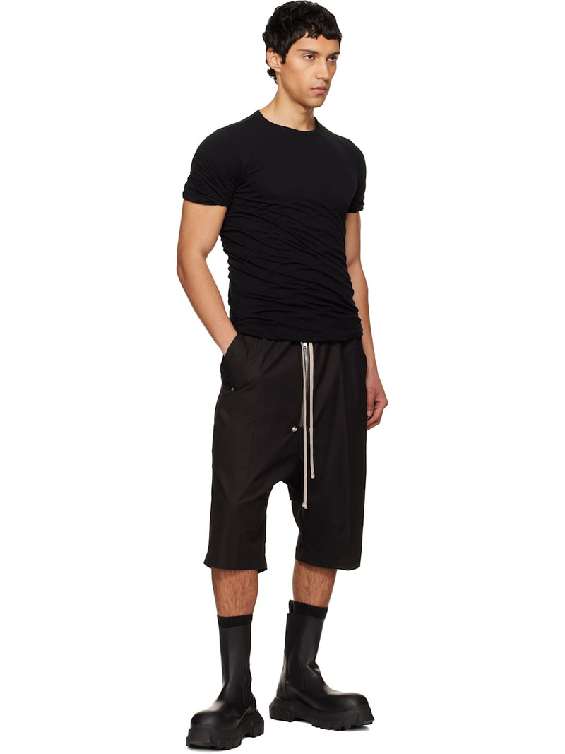 Rick Owens Black Temple Double T-shirt outlook