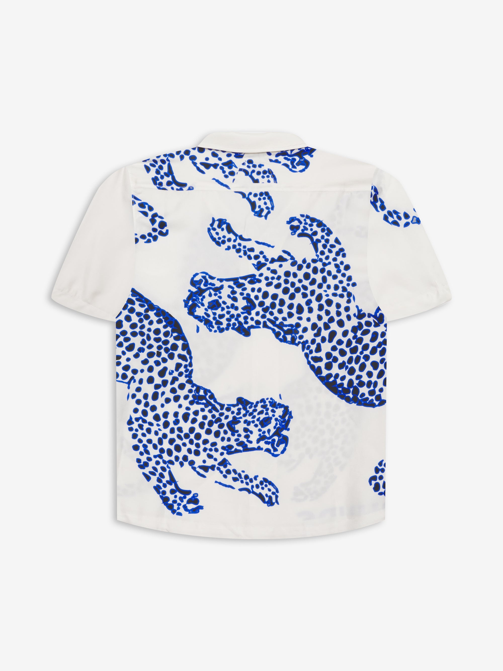 SILK LEOPARD SS BUTTON UP - 3