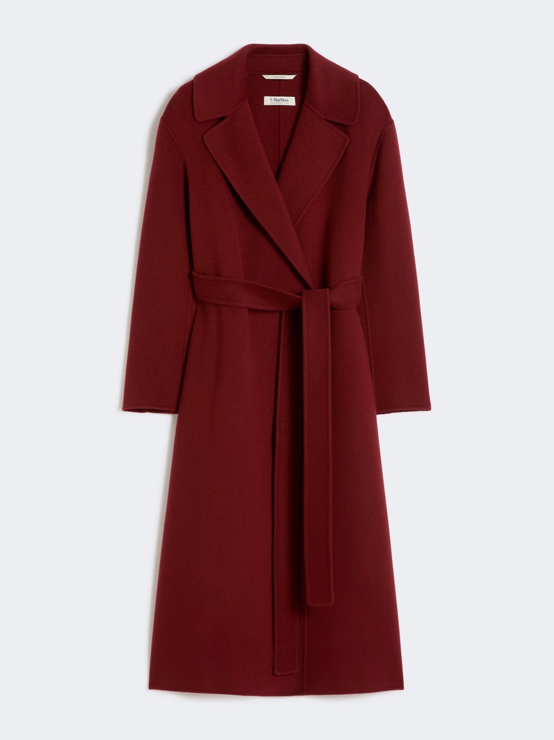 LUNA Wool robe coat - RASPBERRY 1