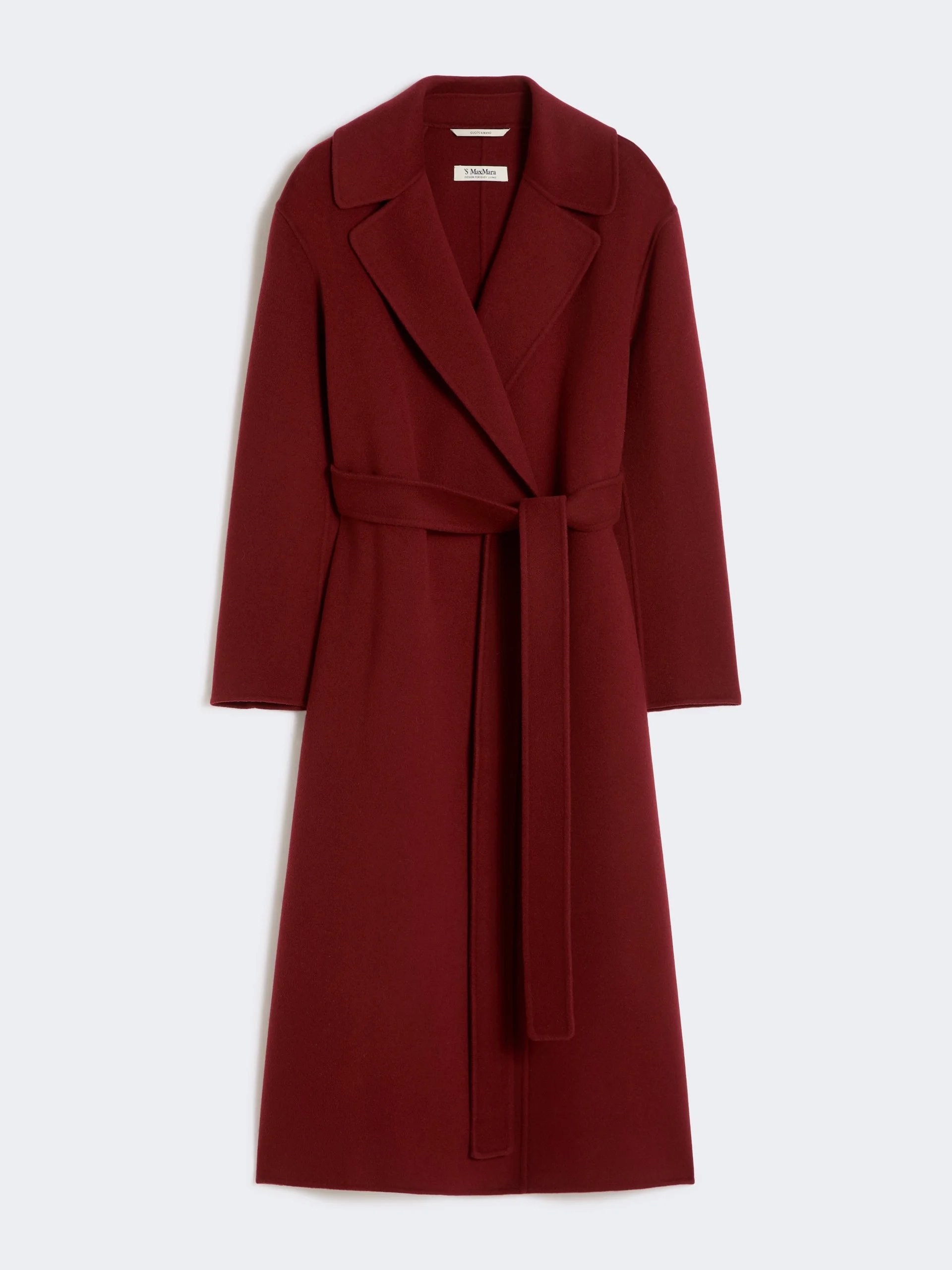 LUNA Wool robe coat - RASPBERRY - 1