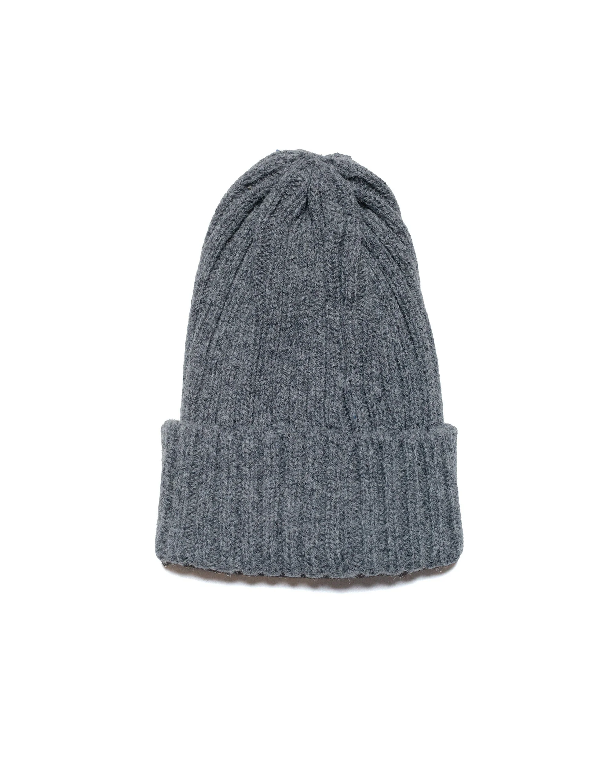 Wool Watch Cap Grey - 1
