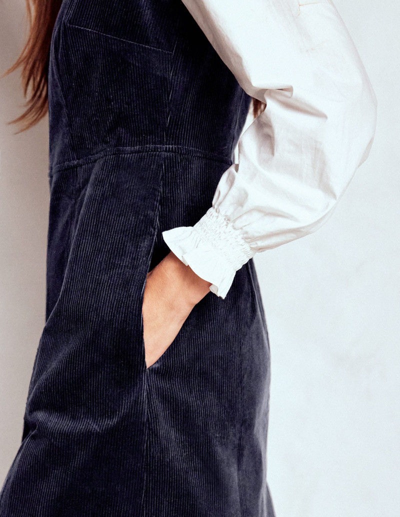 Annie Cord Shift Dress-Navy 6