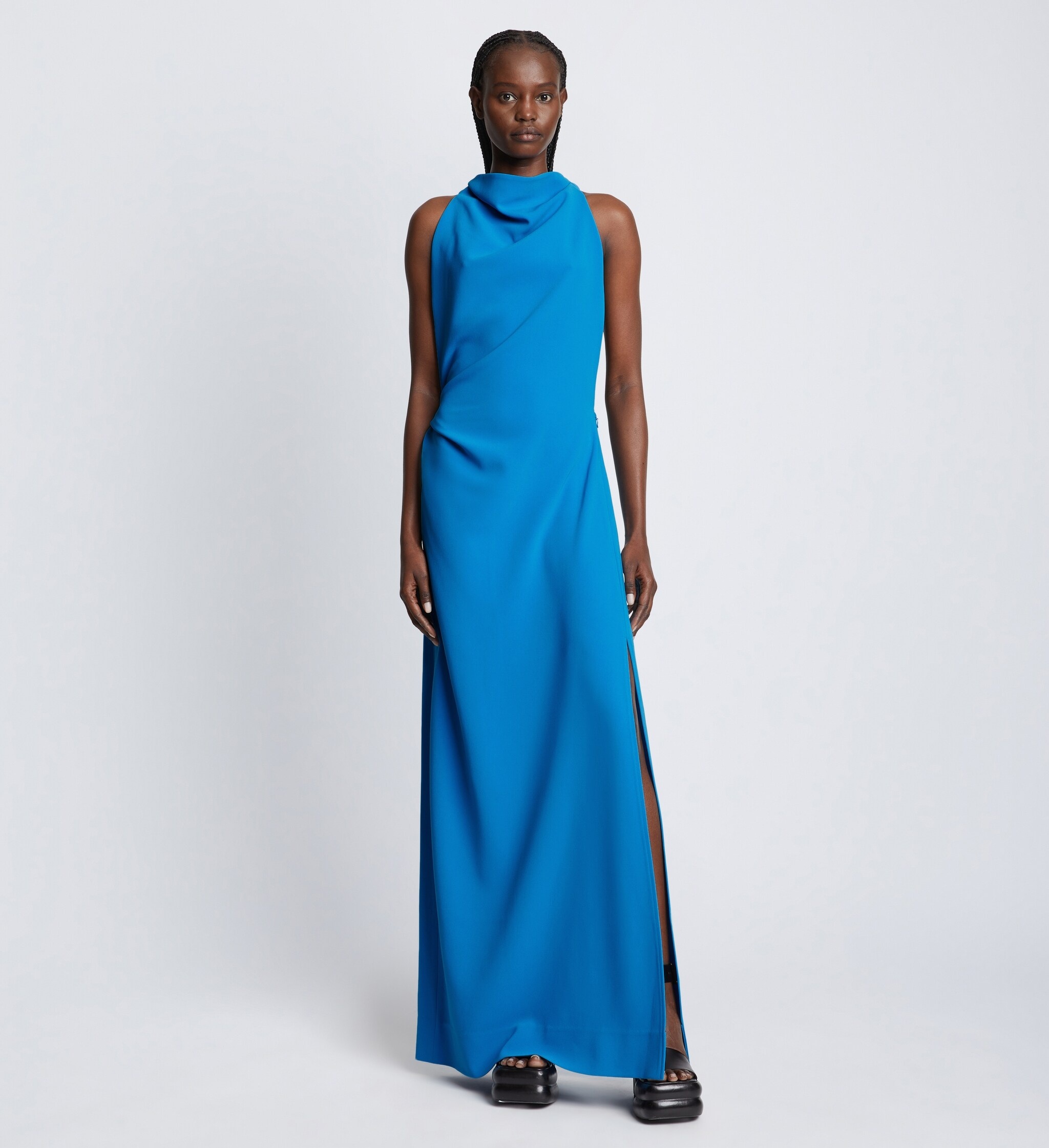 Matte Crepe Backless Dress - 2