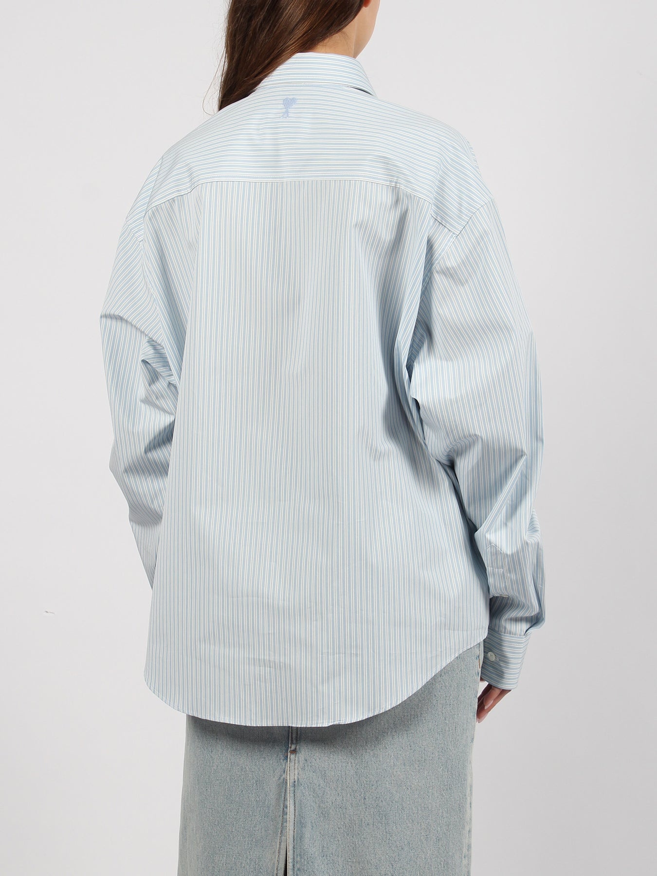 Poplin striped shirt - 4