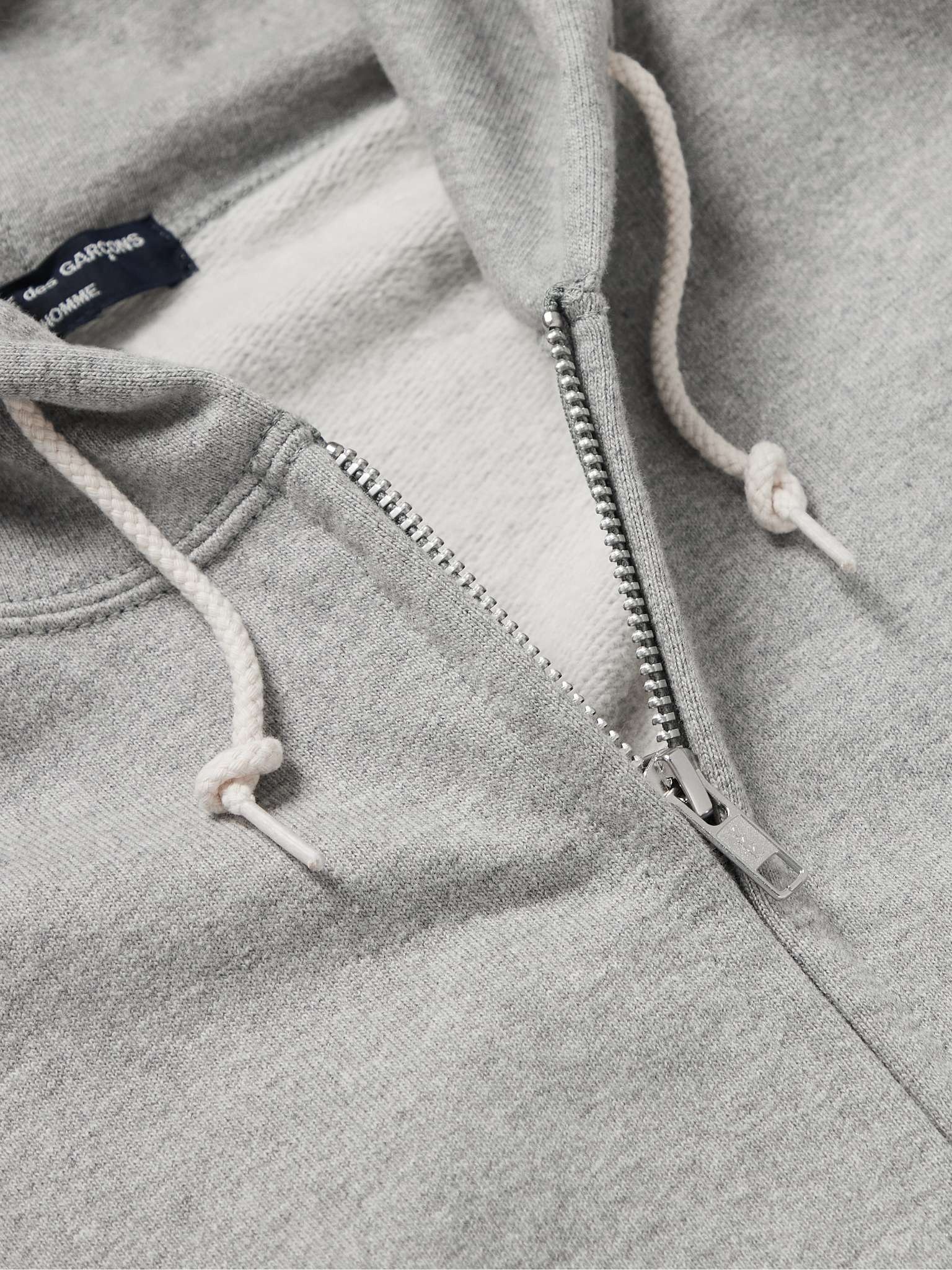 Cotton-Jersey and Shell Zip-Up Hoodie - 5