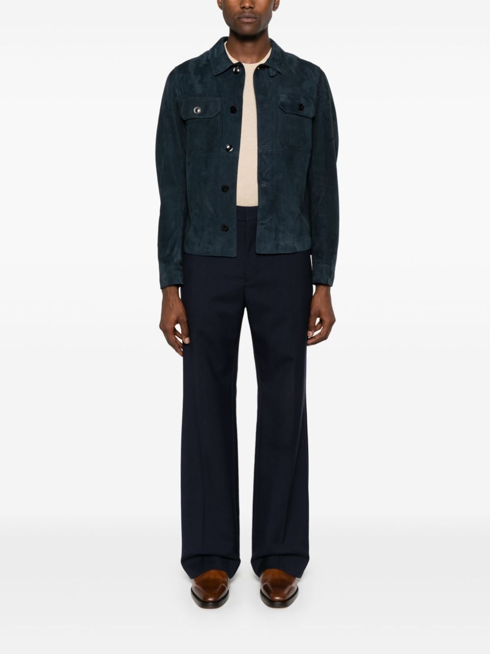 suede shirt jacket - 2