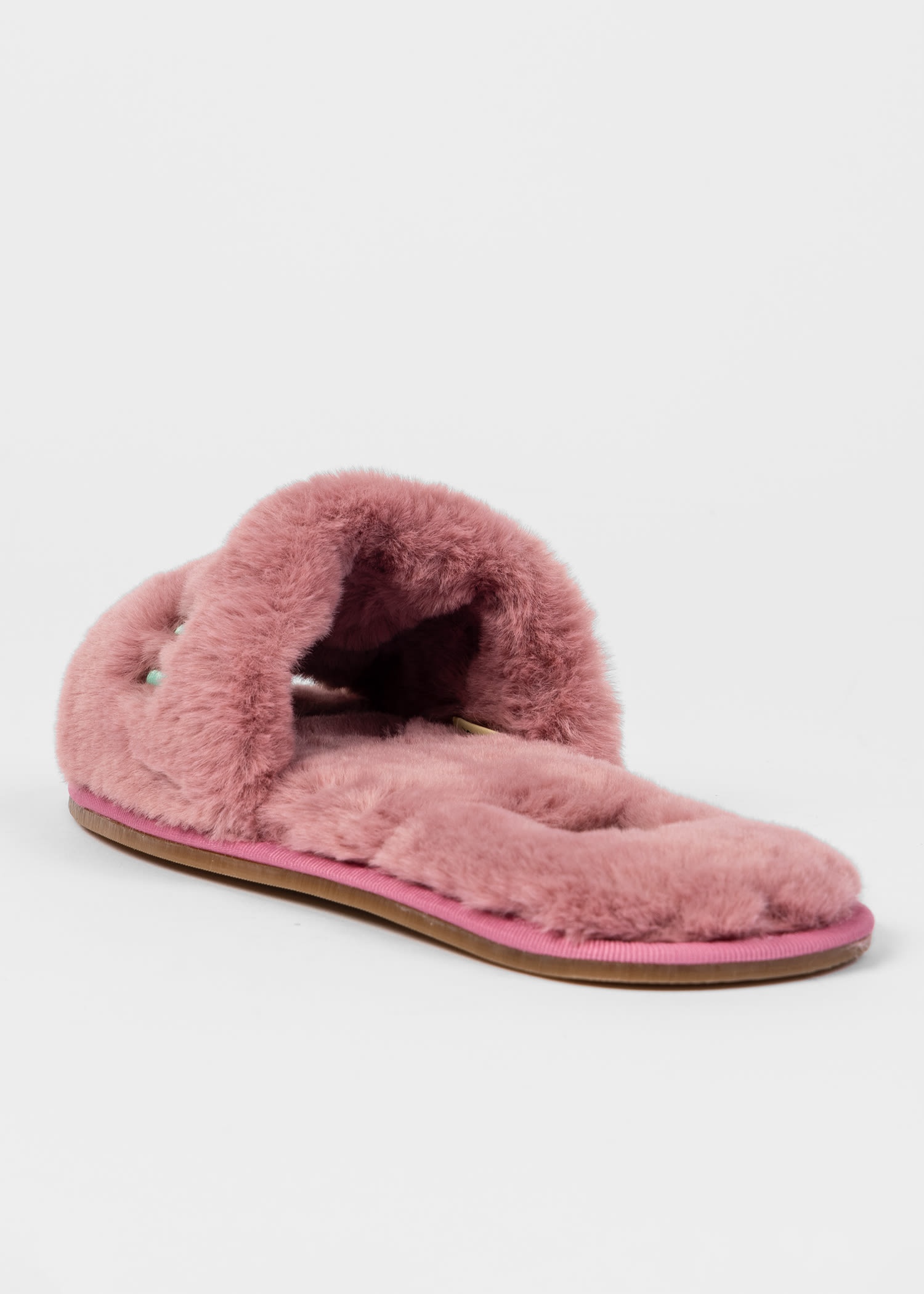 'Juniper' Faux Fur Logo Slides - 4
