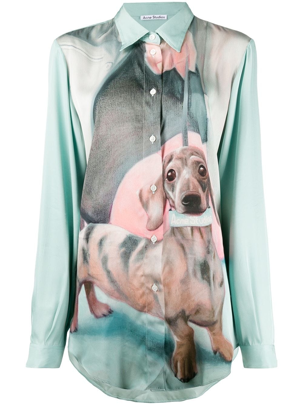 dog print shirt - 1